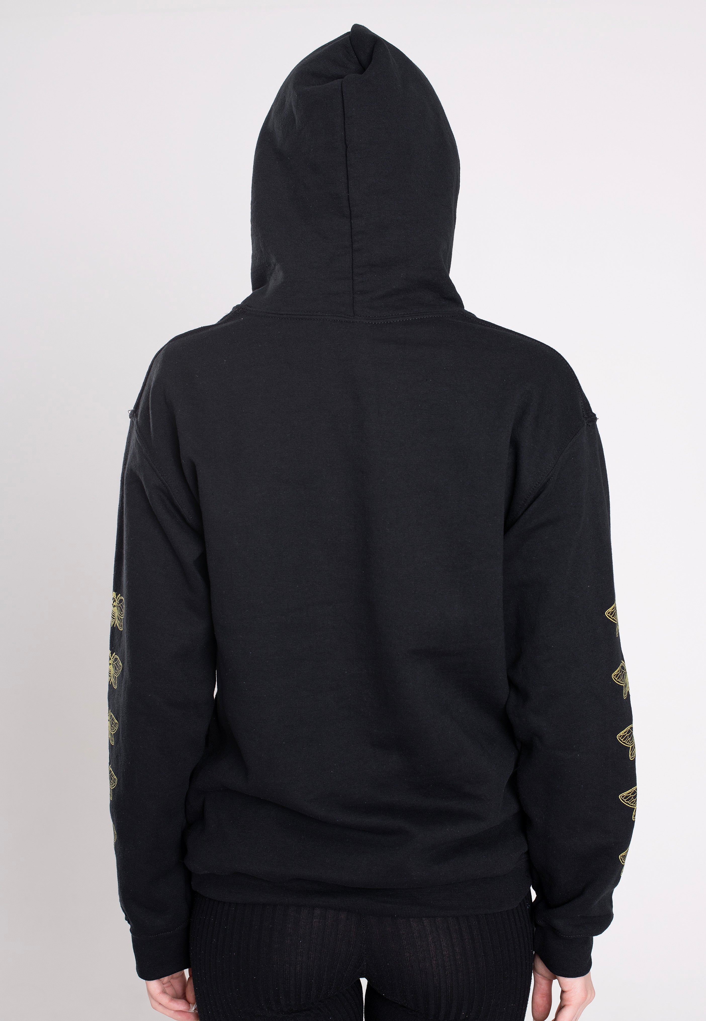 Landmvrks - Old Font Cicada Pocket - Hoodie | Women-Image