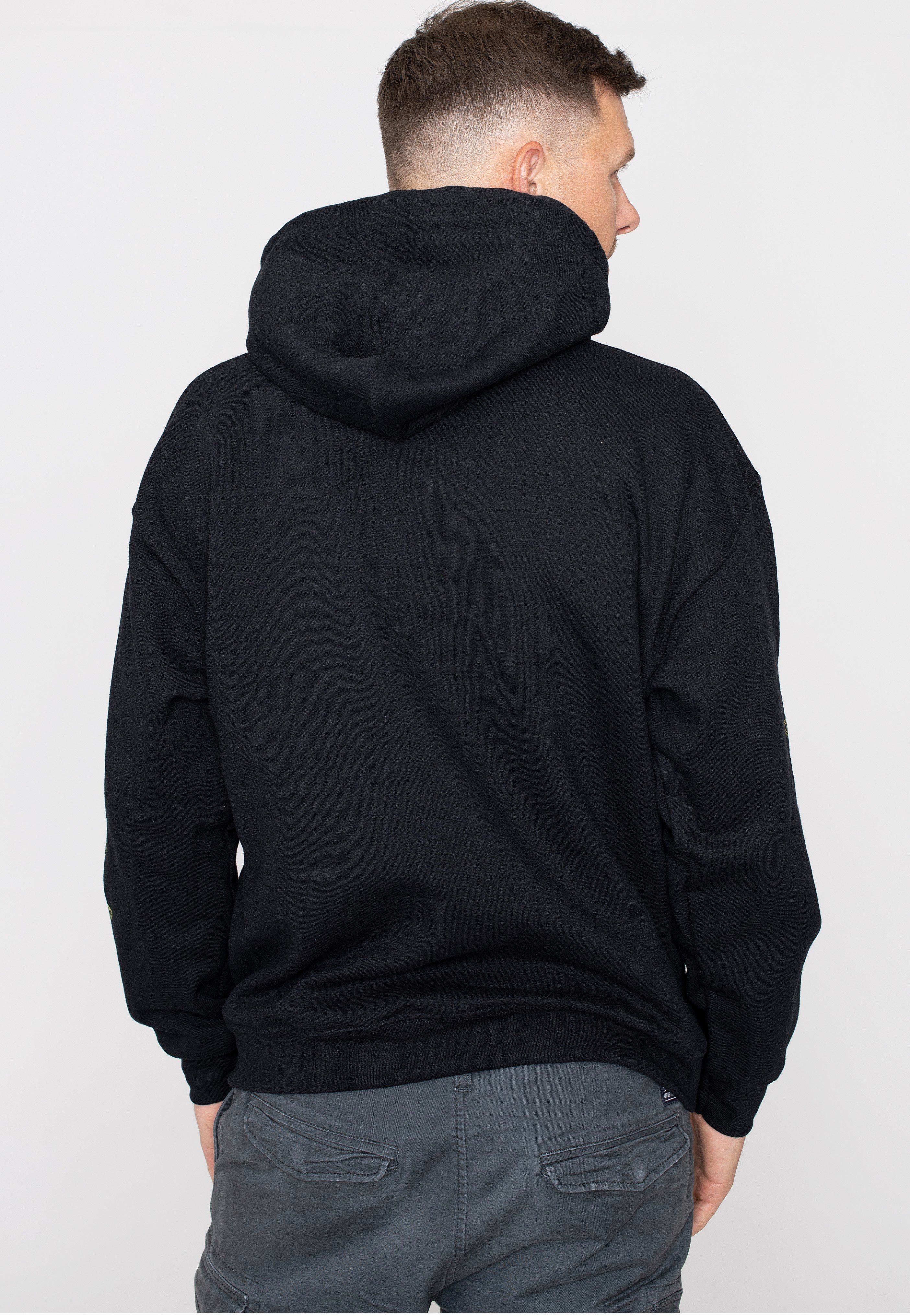 Landmvrks - Old Font Cicada Pocket - Hoodie | Men-Image