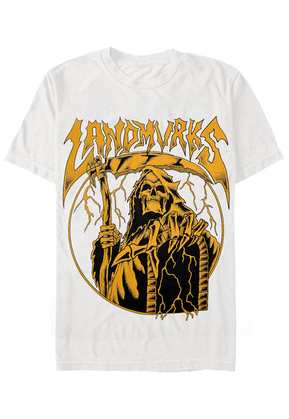 Landmvrks - Reaper Off White - T-Shirt | Neutral-Image