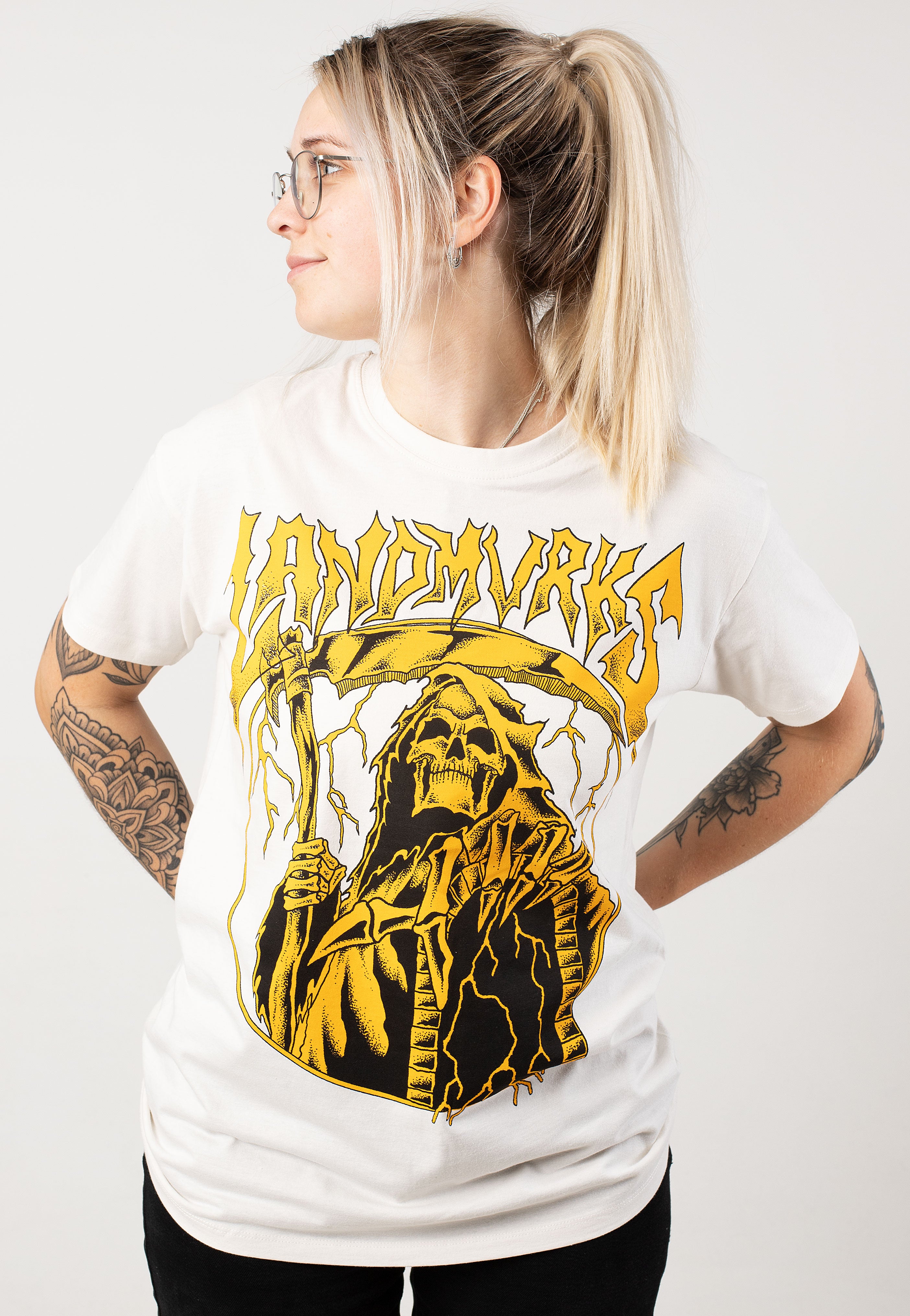 Landmvrks - Reaper Off White - T-Shirt | Women-Image