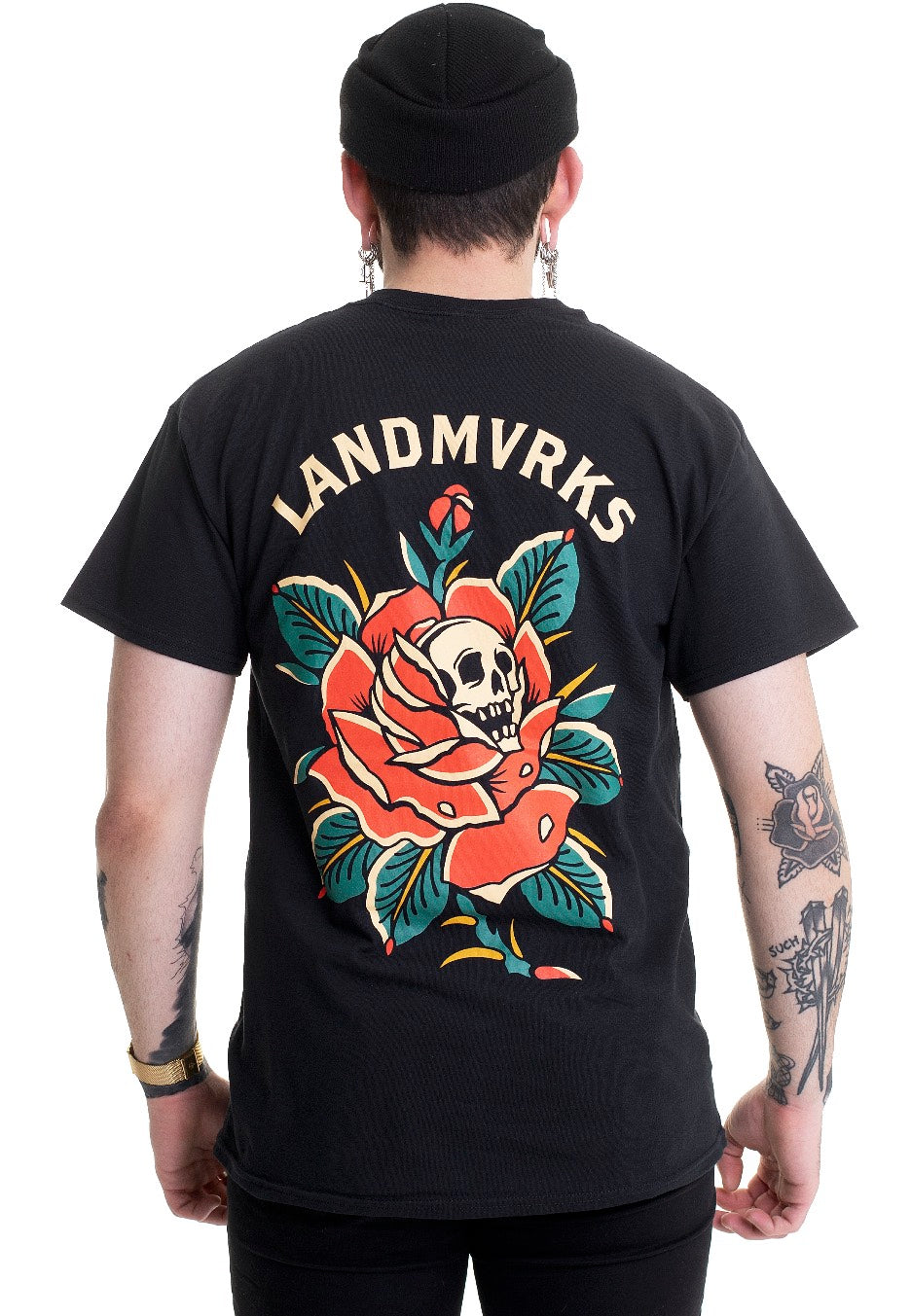 Landmvrks - Tattoo Skull - T-Shirt | Men-Image