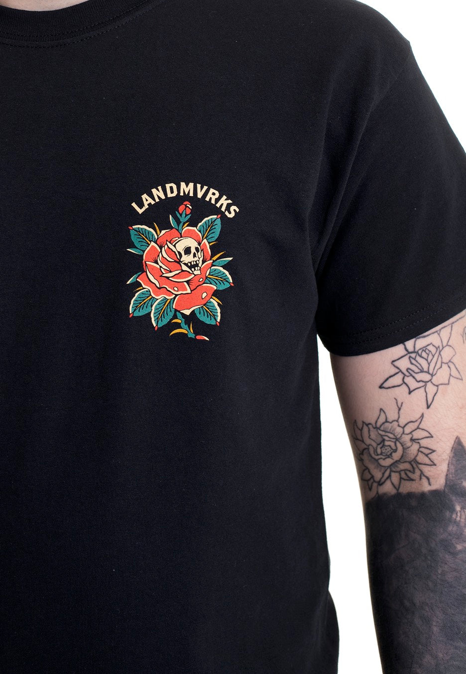 Landmvrks - Tattoo Skull - T-Shirt | Men-Image