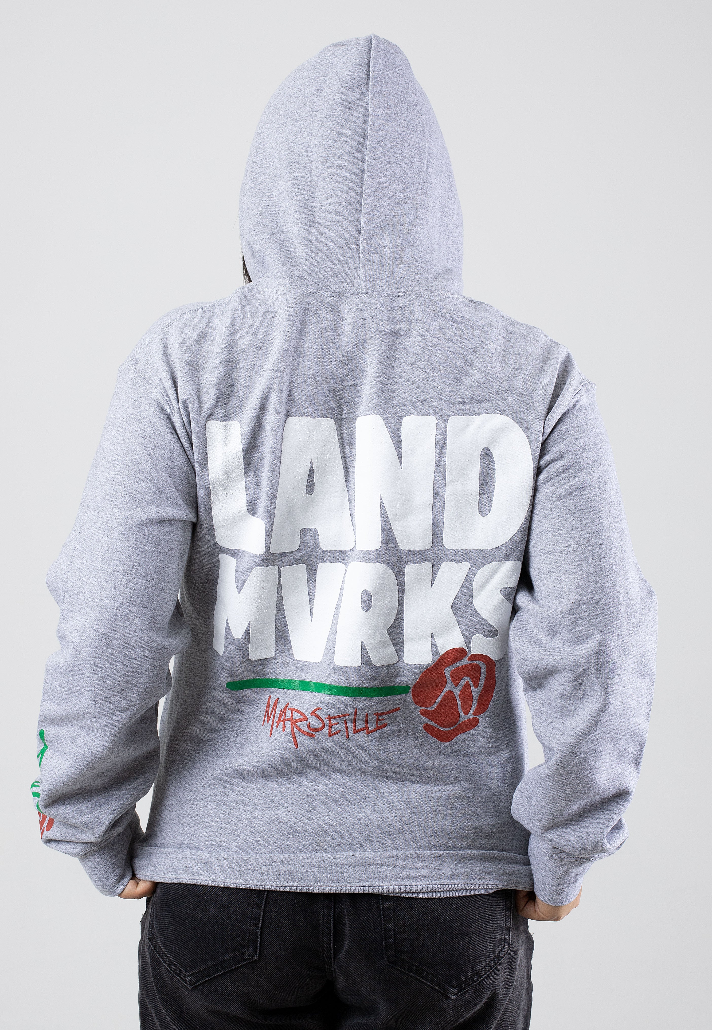 Landmvrks - V Rose Sportsgrey - Hoodie | Women-Image