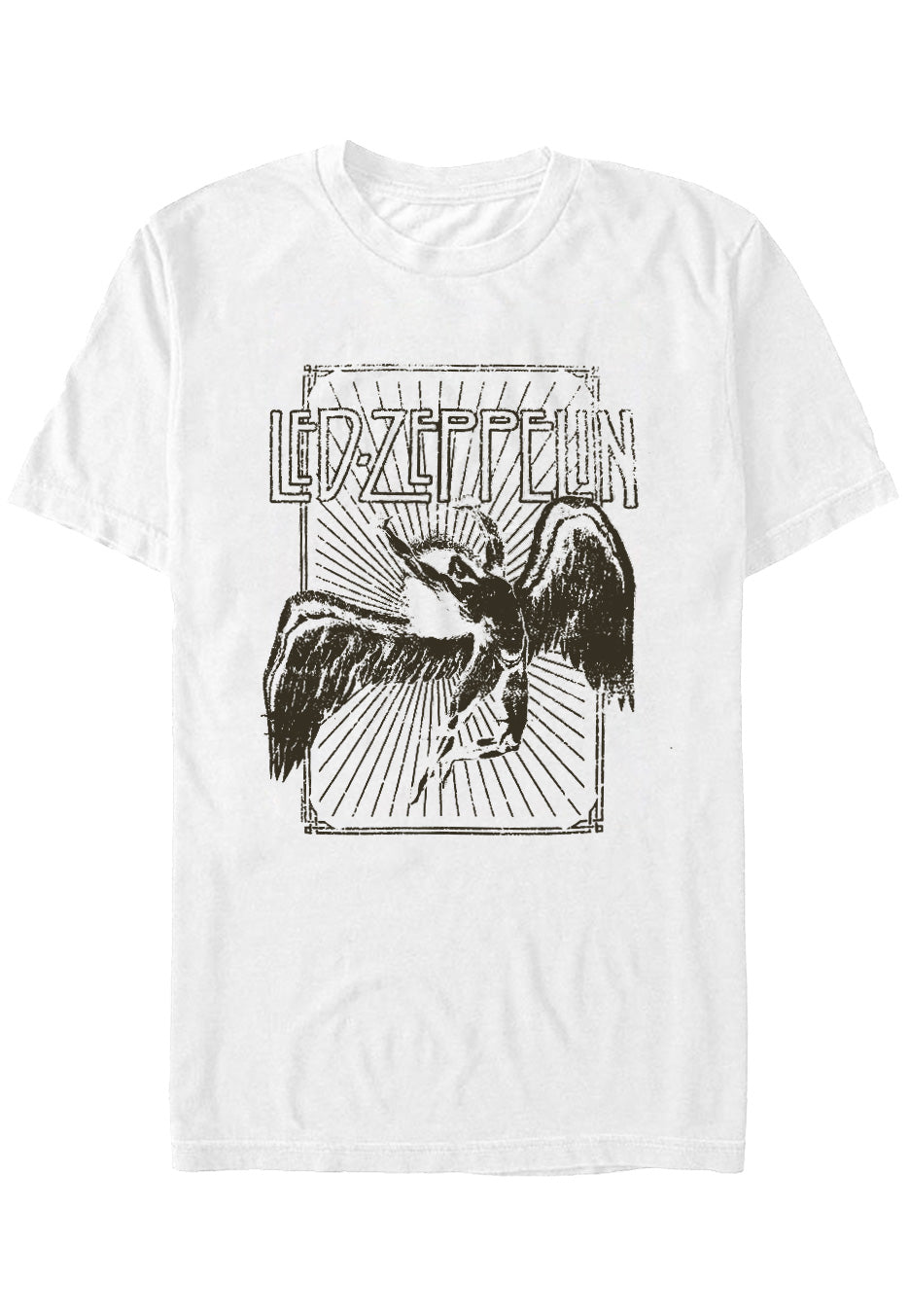 Led Zeppelin - Icarus Burst White - T-Shirt | Neutral-Image