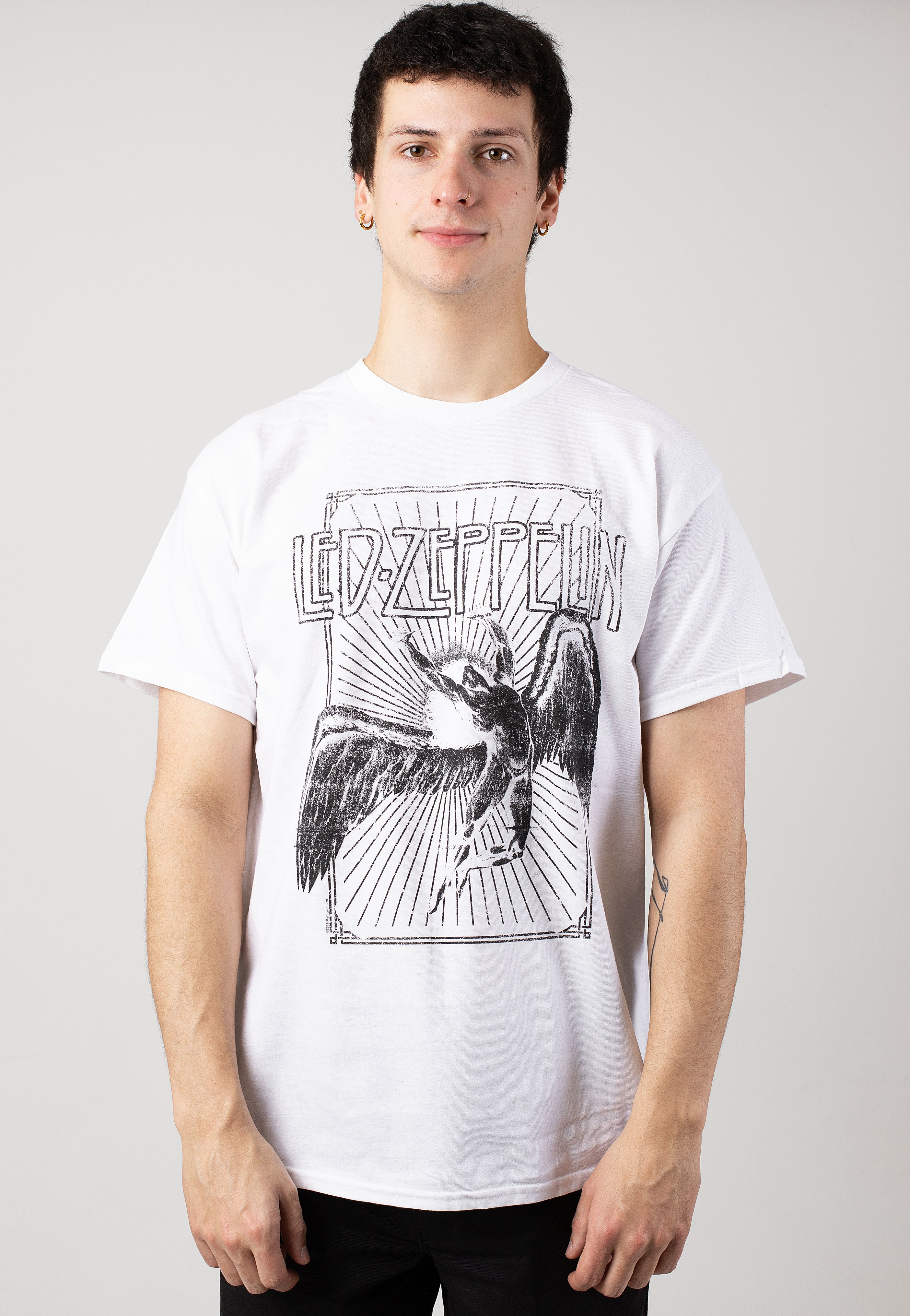 Led Zeppelin - Icarus Burst White - T-Shirt | Men-Image