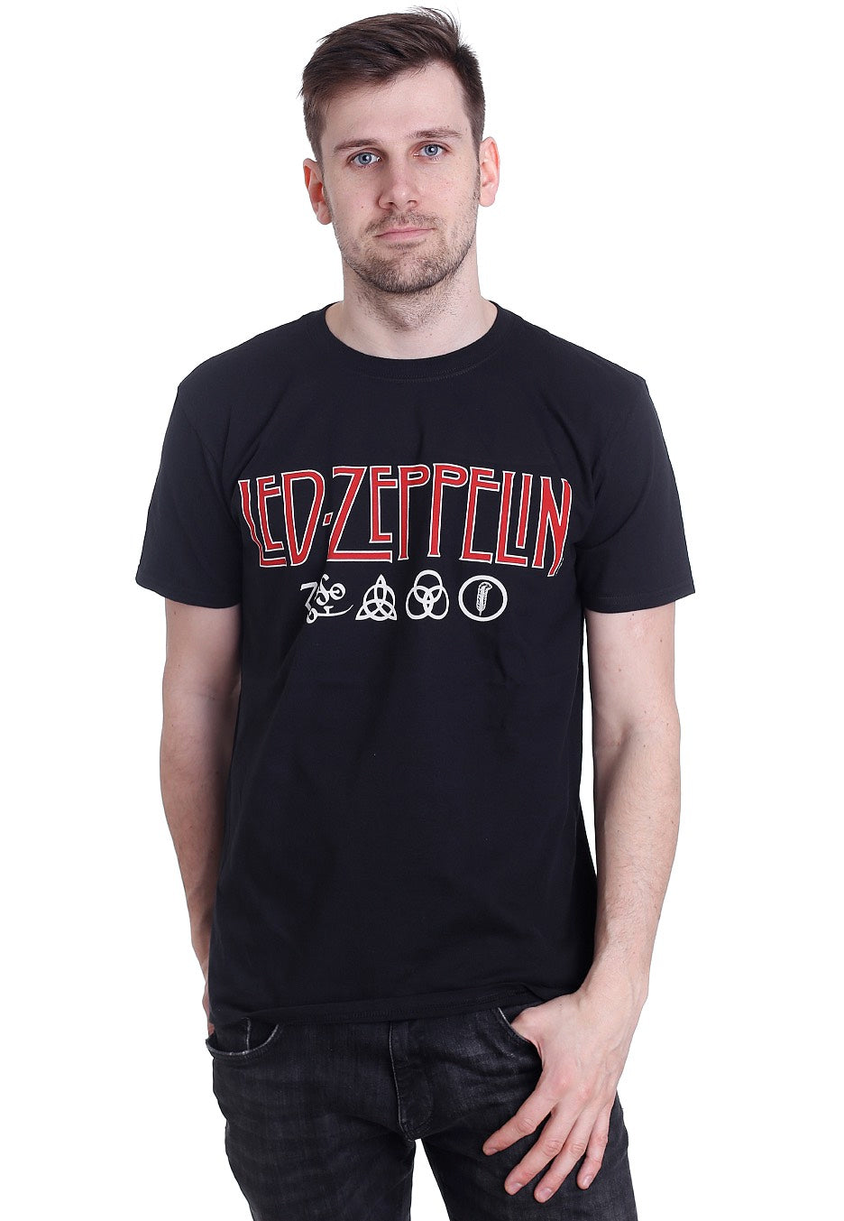 Led Zeppelin - Logo & Symbols - T-Shirt | Men-Image