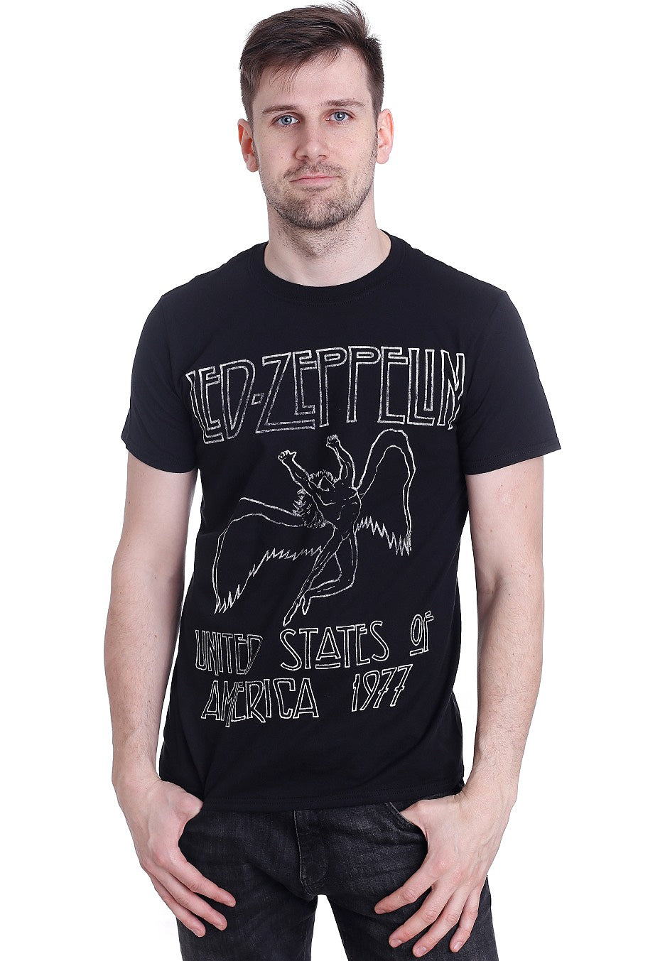 Led Zeppelin - US '77 - T-Shirt | Men-Image