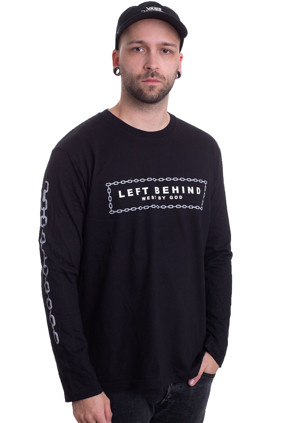 Left Behind - West By God - Longsleeve | Men-Image