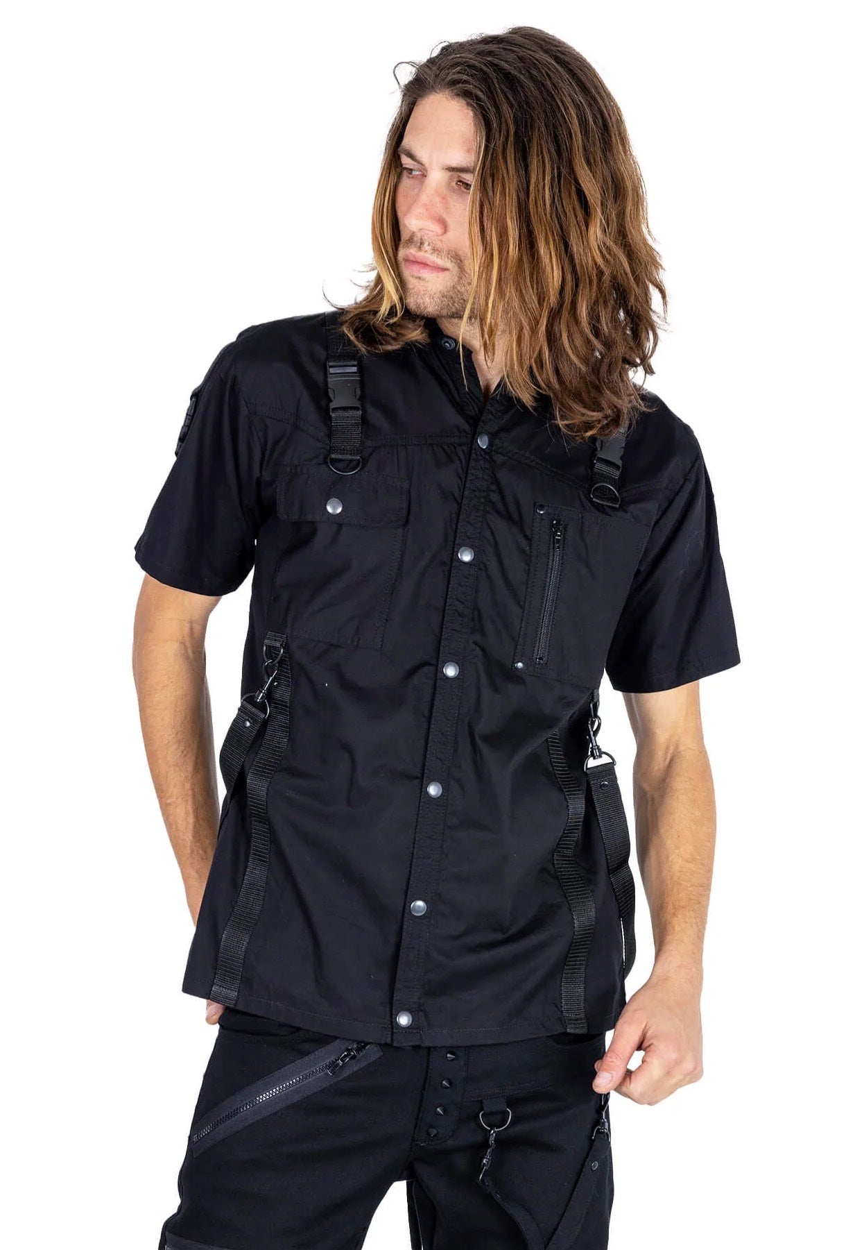 Poizen Industries - Leonidas Black - Shirt | Men-Image