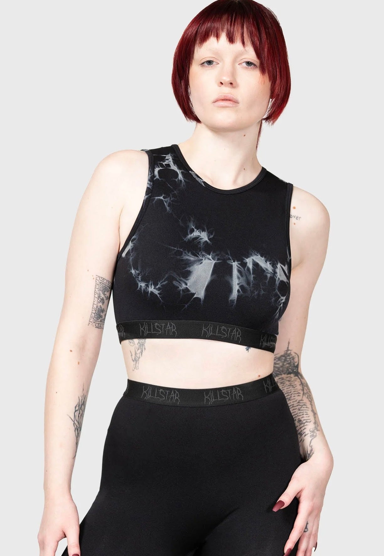 Killstar - Leshy Crop Black - Top | Women-Image