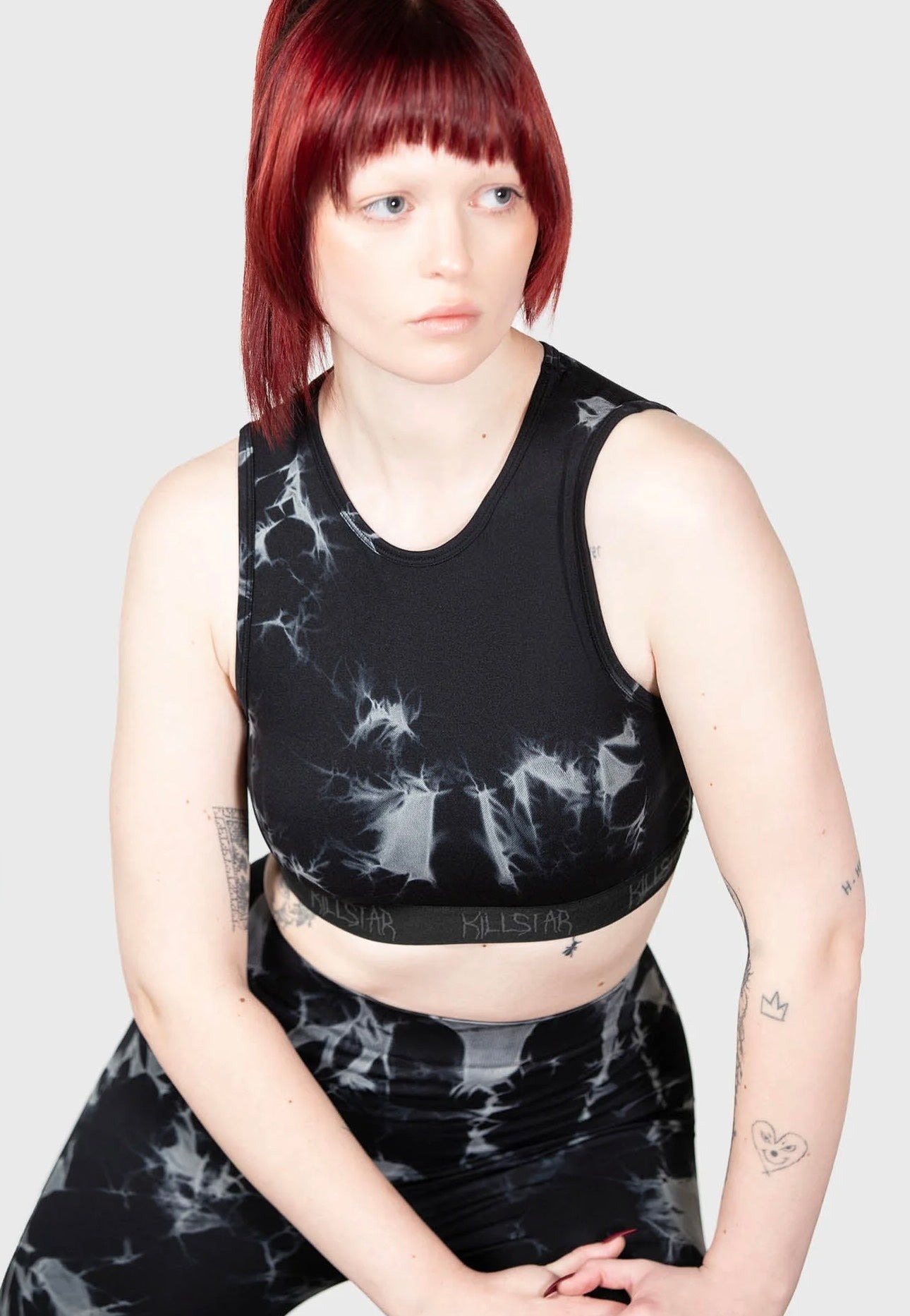 Killstar - Leshy Crop Black - Top | Women-Image