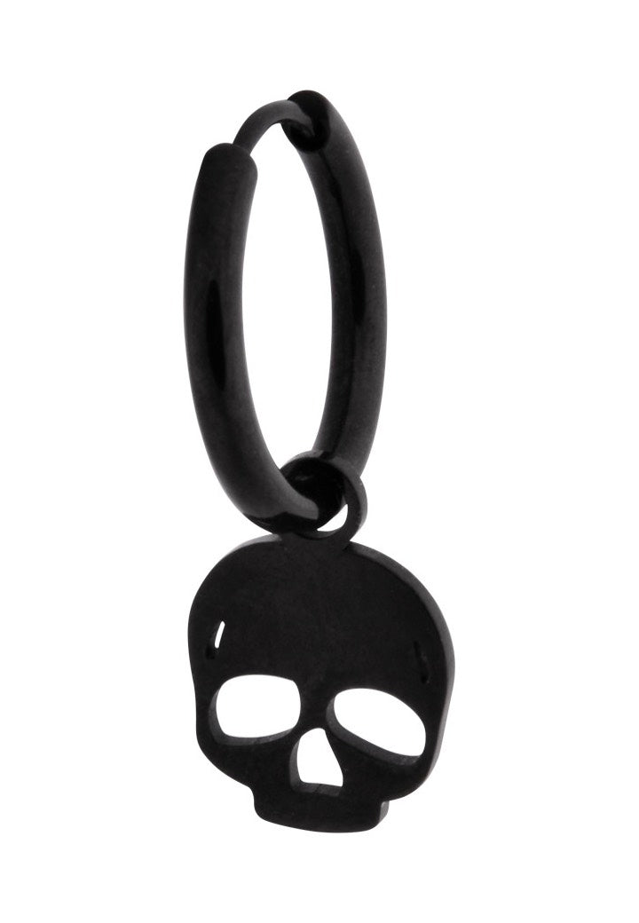 Wildcat - Little Skull Black - Earrings | Neutral-Image