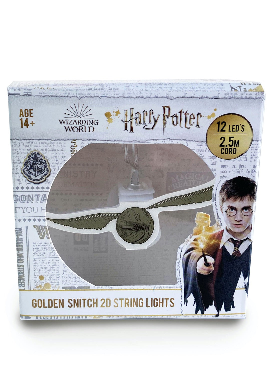 Harry Potter - Golden Snitch 2D - String Light | Neutral-Image