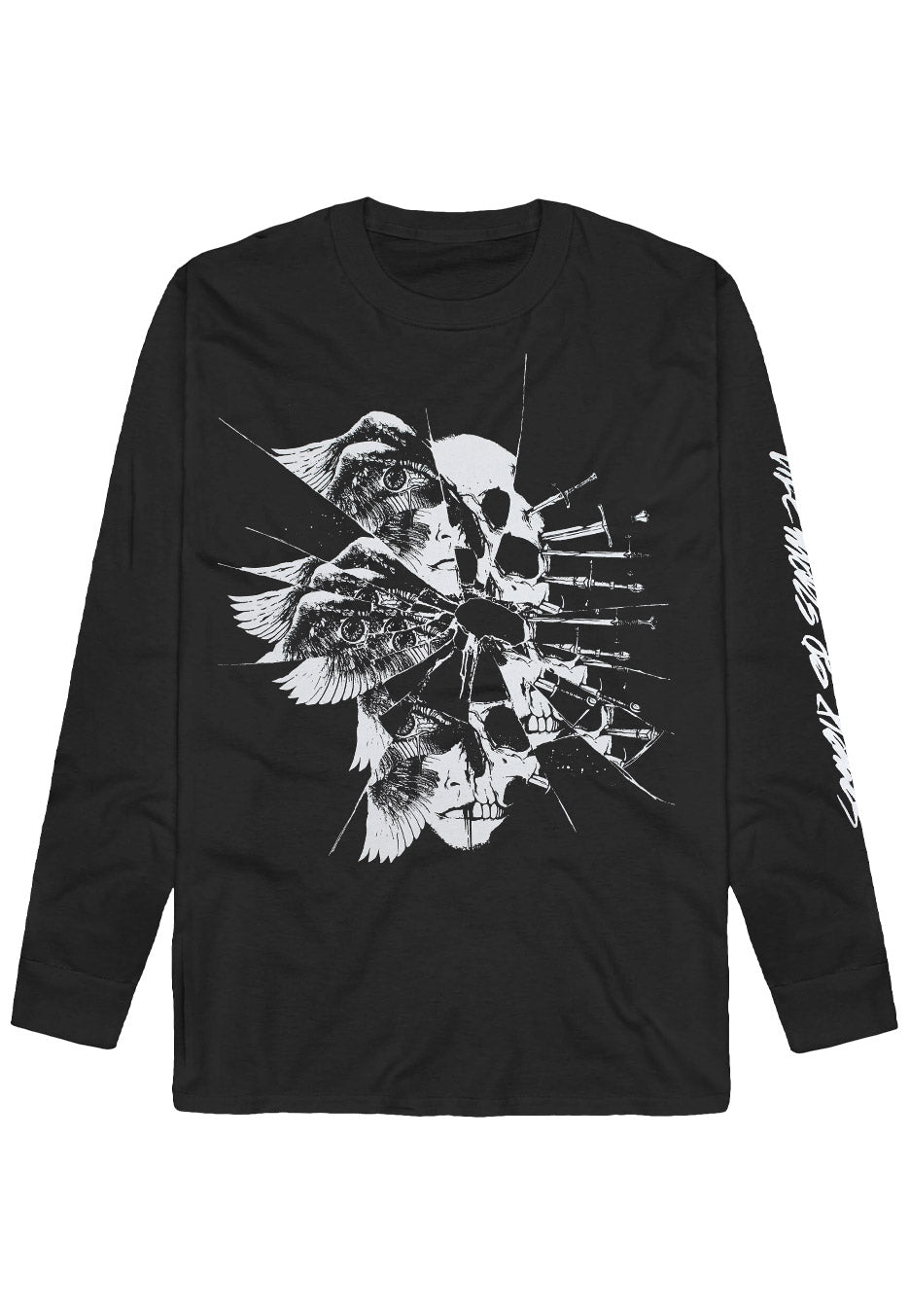 Like Moths To Flames - Broken - Longsleeve | Neutral-Image