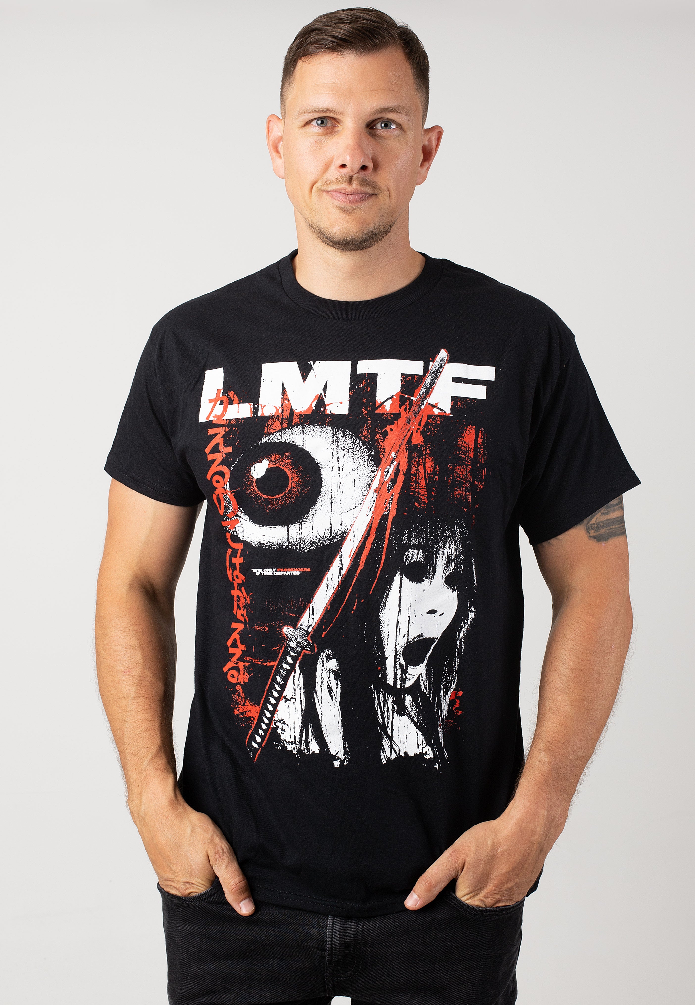 Like Moths To Flames - Jap Gore - T-Shirt | Men-Image