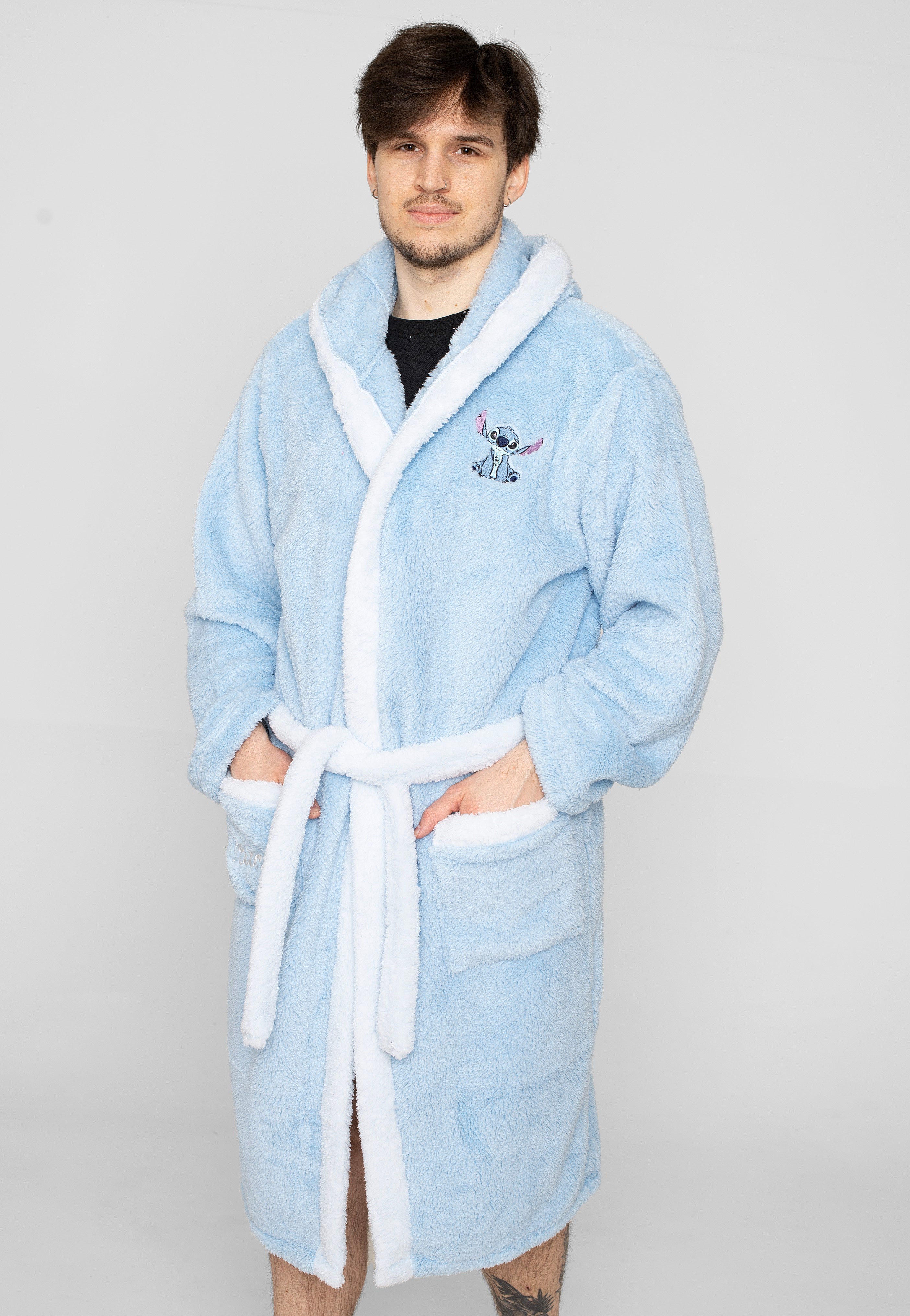 Lilo & Stitch - Stitch Blue - Bathrobe | Men-Image