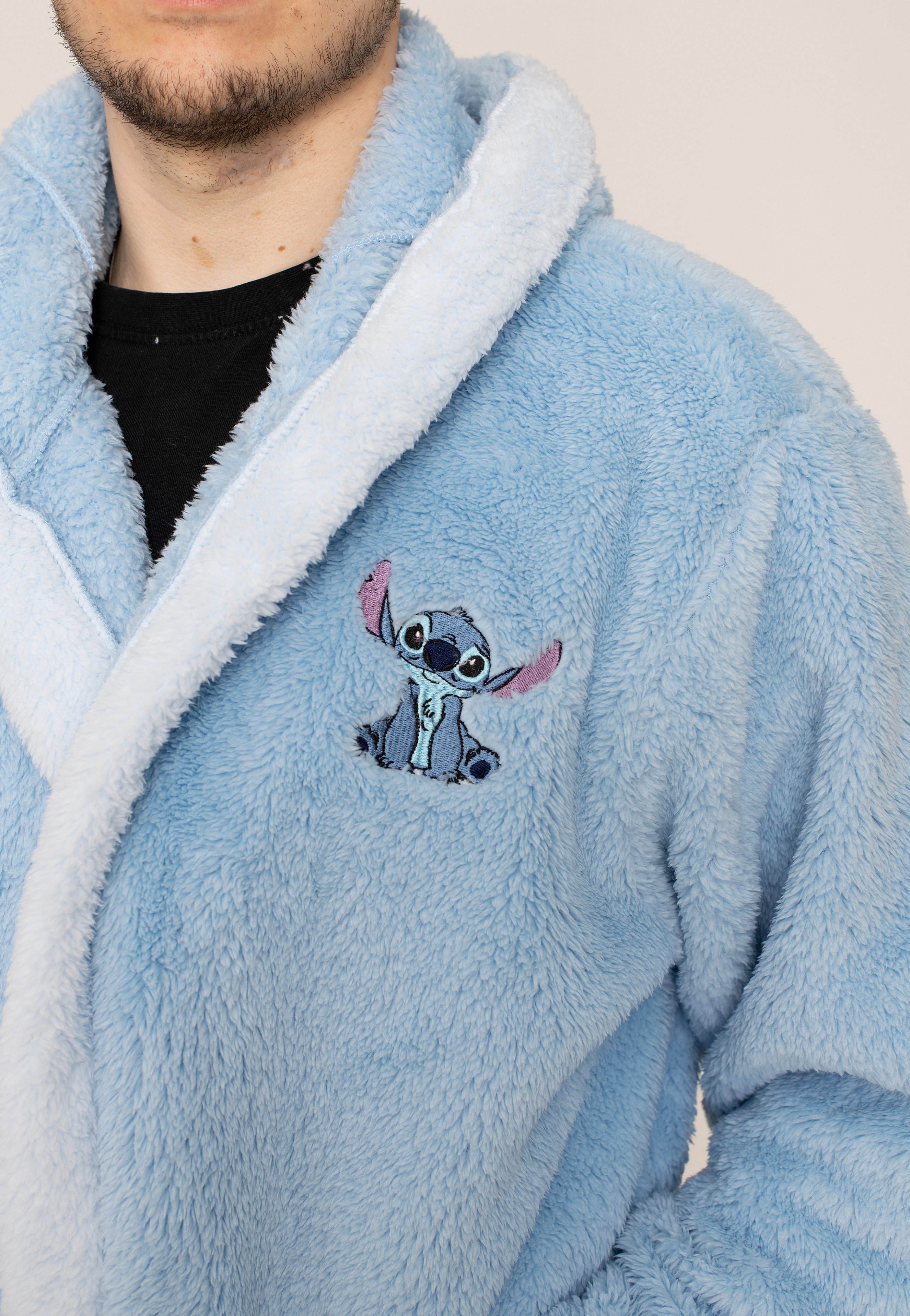 Lilo & Stitch - Stitch Blue - Bathrobe | Men-Image