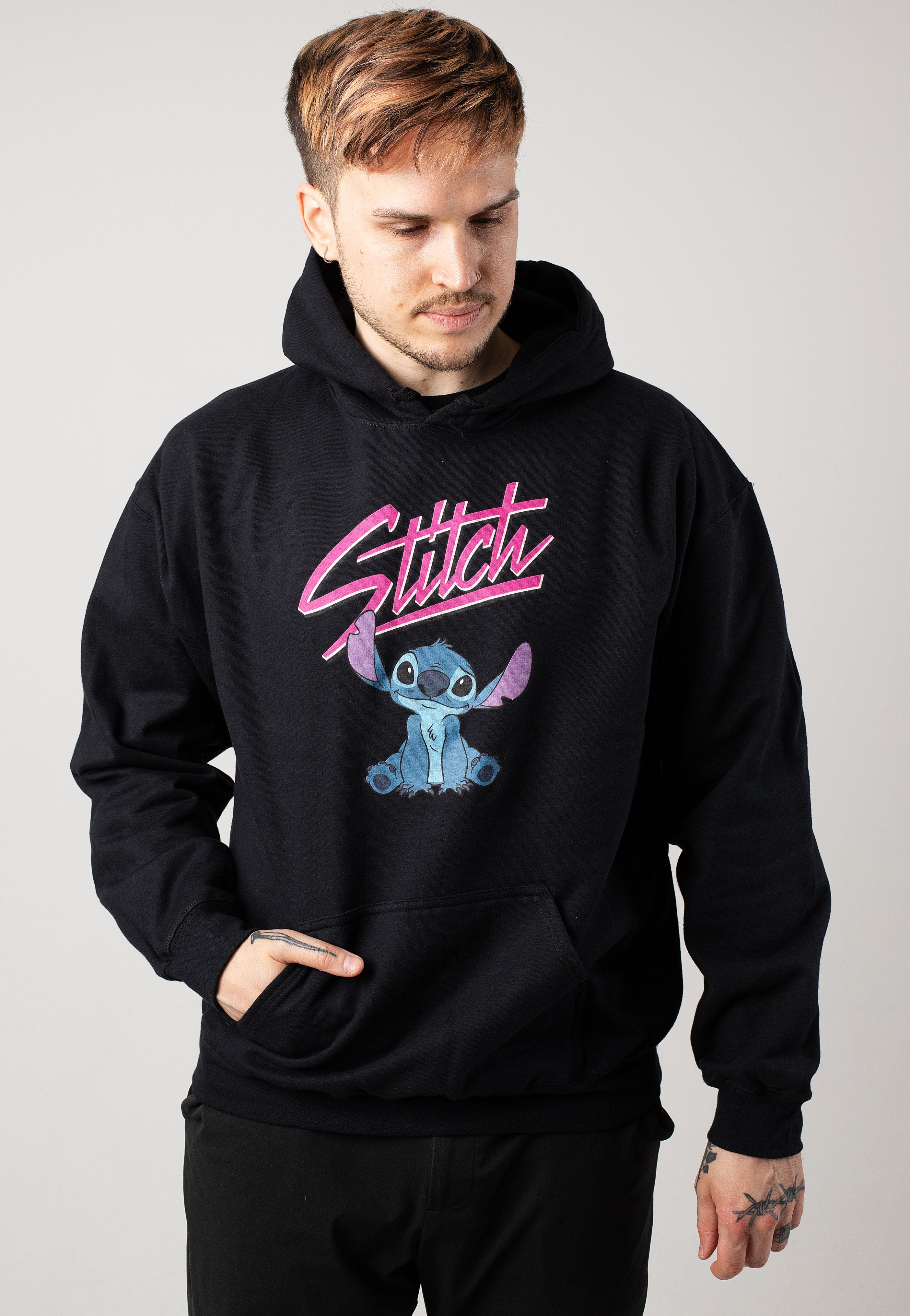 Lilo & Stitch - Stitch Script - Hoodie | Men-Image