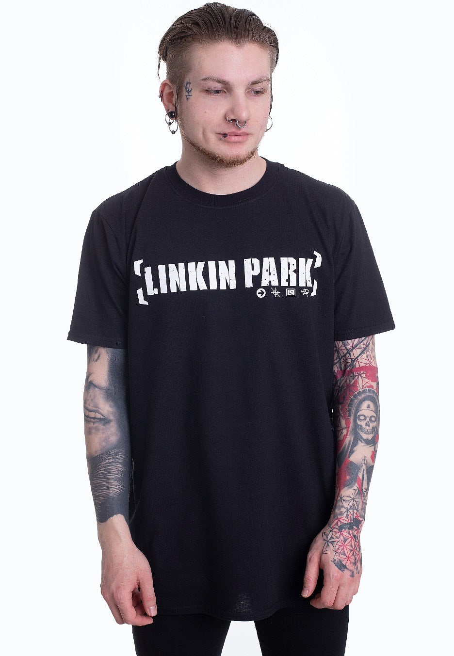 Linkin Park - Bracket Logo - T-Shirt | Men-Image