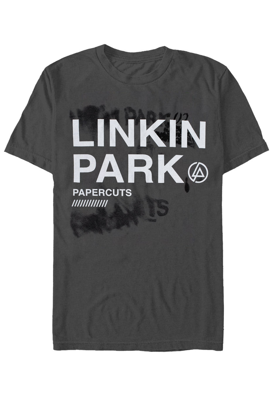 Linkin Park - Papercuts Charcoal - T-Shirt | Neutral-Image