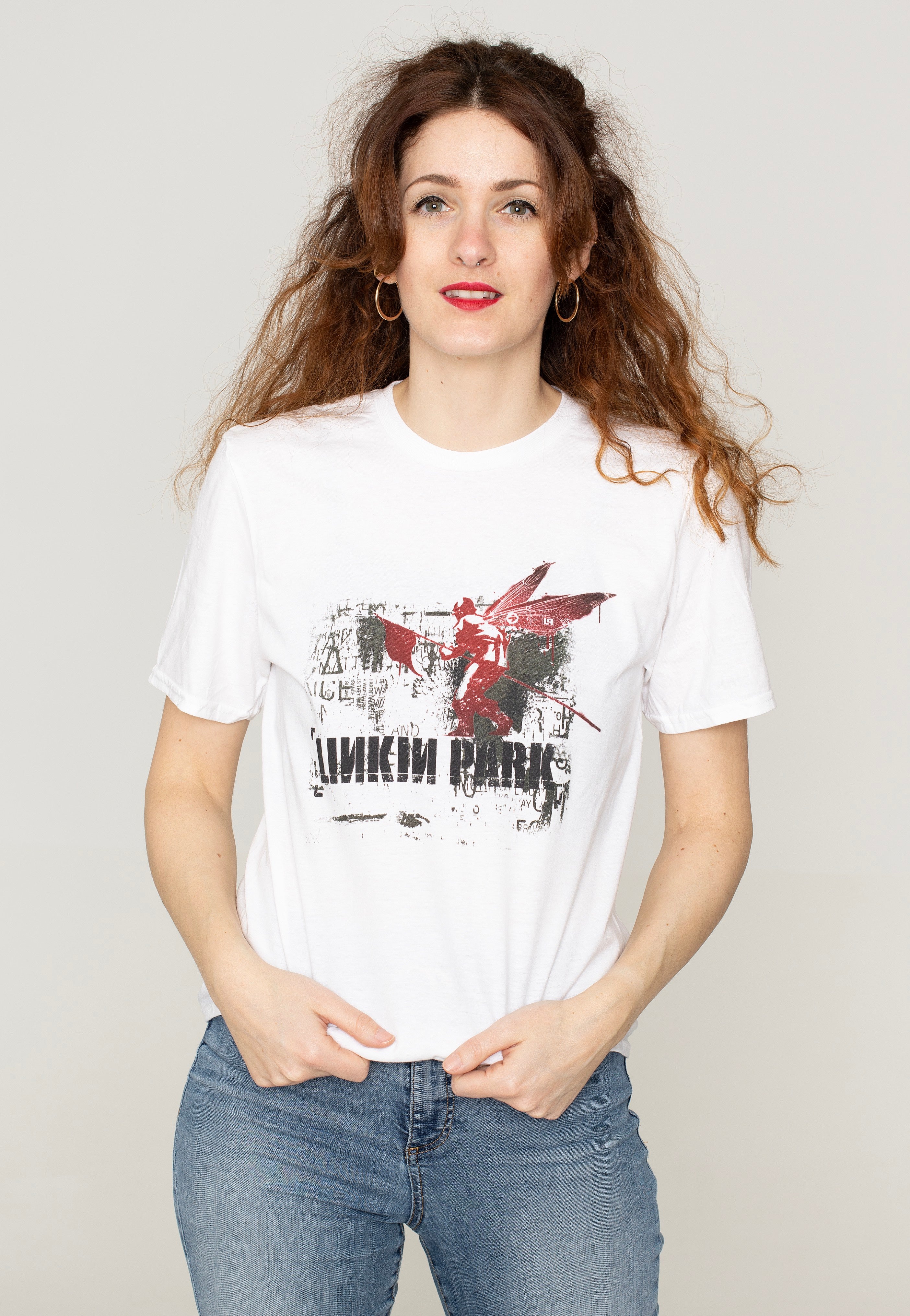 Linkin Park - Side Street Soldier White - T-Shirt | Women-Image