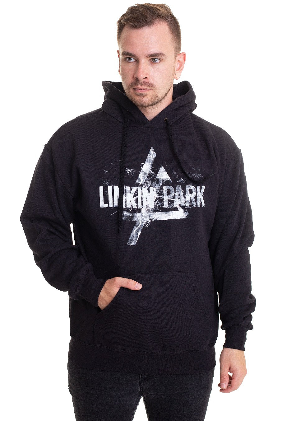 Linkin Park - Smoke Logo - Hoodie | Men-Image