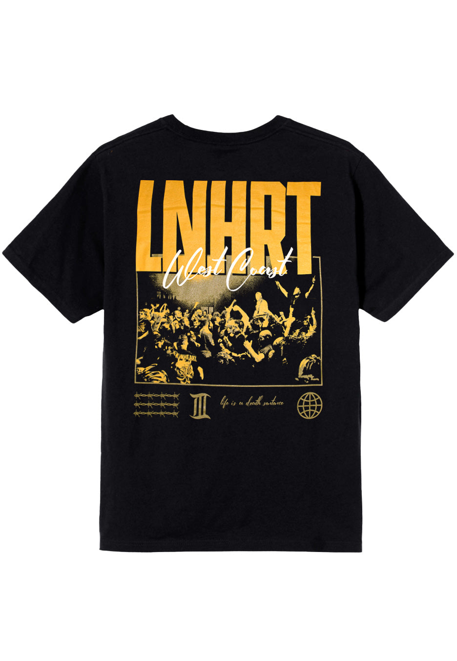 Lionheart - Life Is A Death Sentence Live - T-Shirt | Neutral-Image