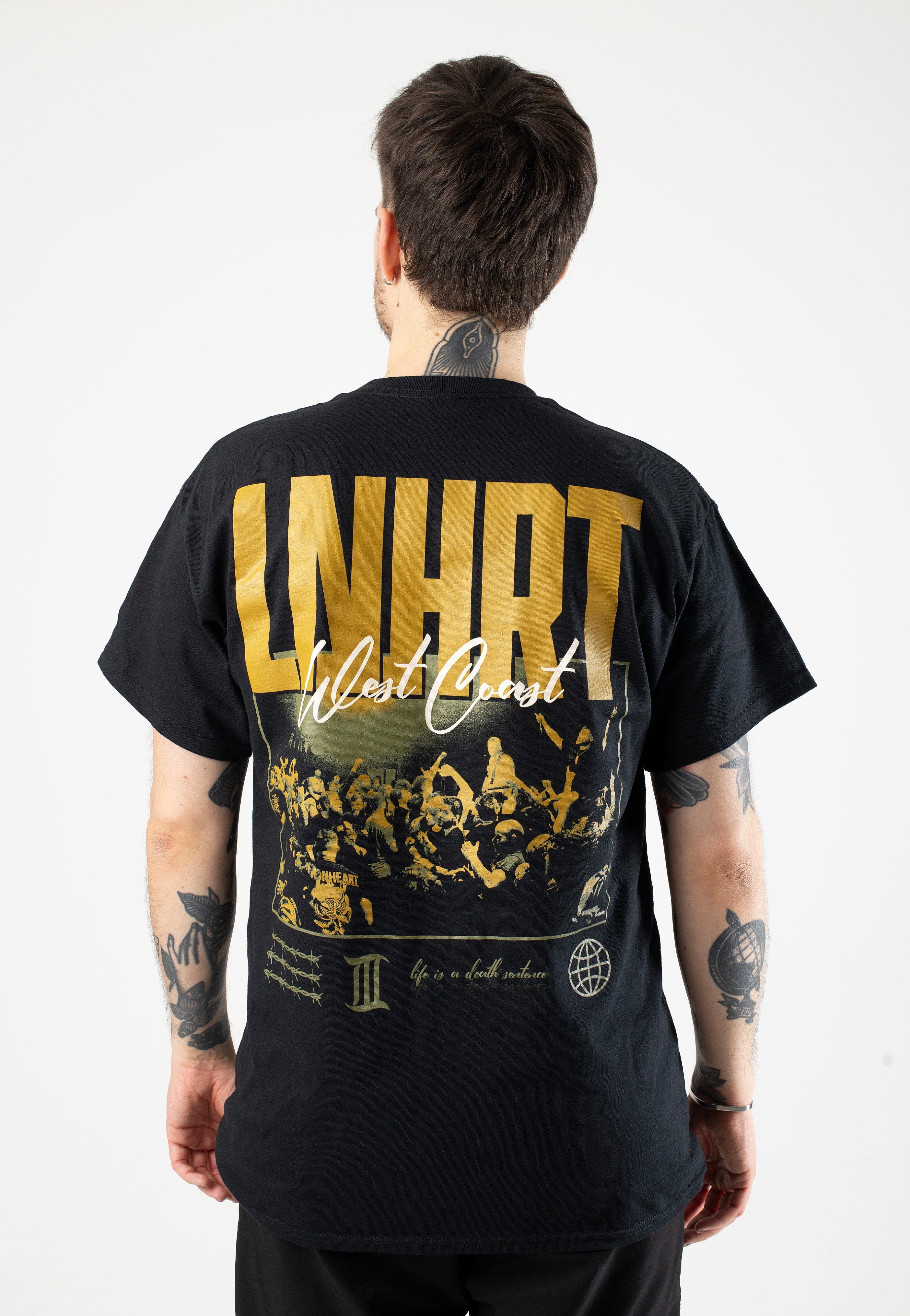 Lionheart - Life Is A Death Sentence Live - T-Shirt | Men-Image