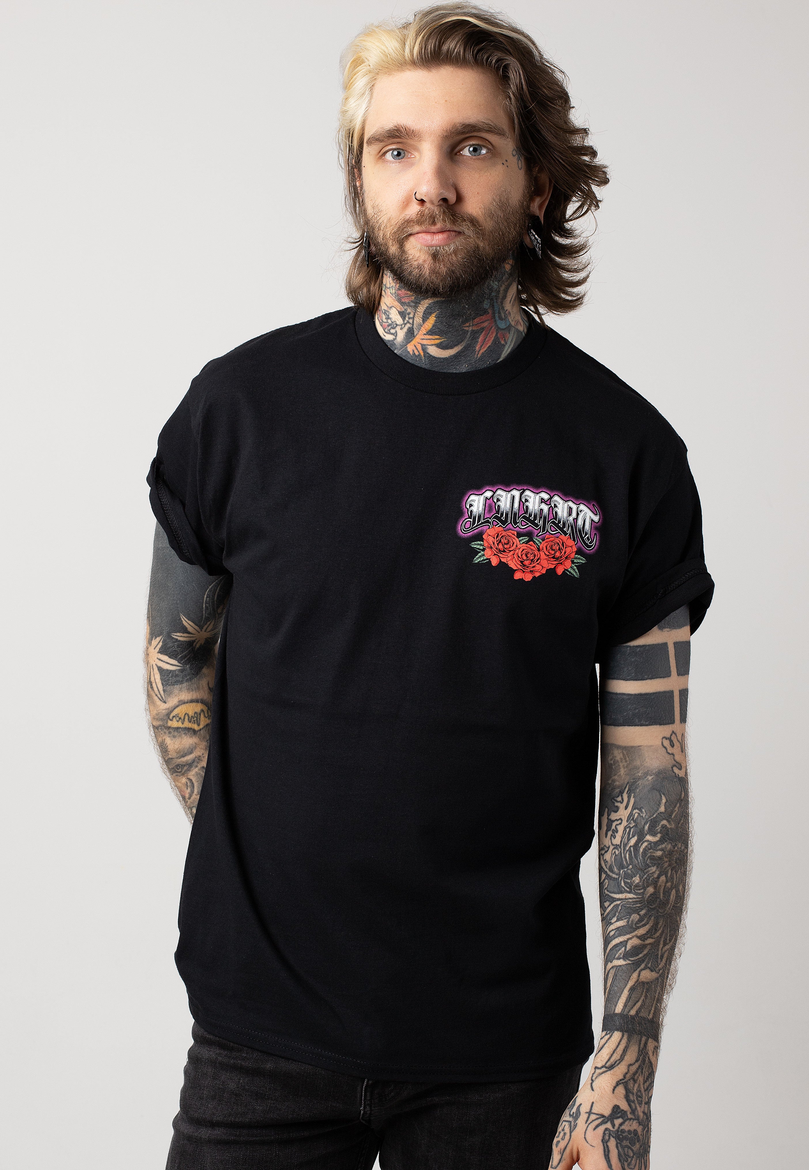 Lionheart - Old School Roses - T-Shirt | Men-Image