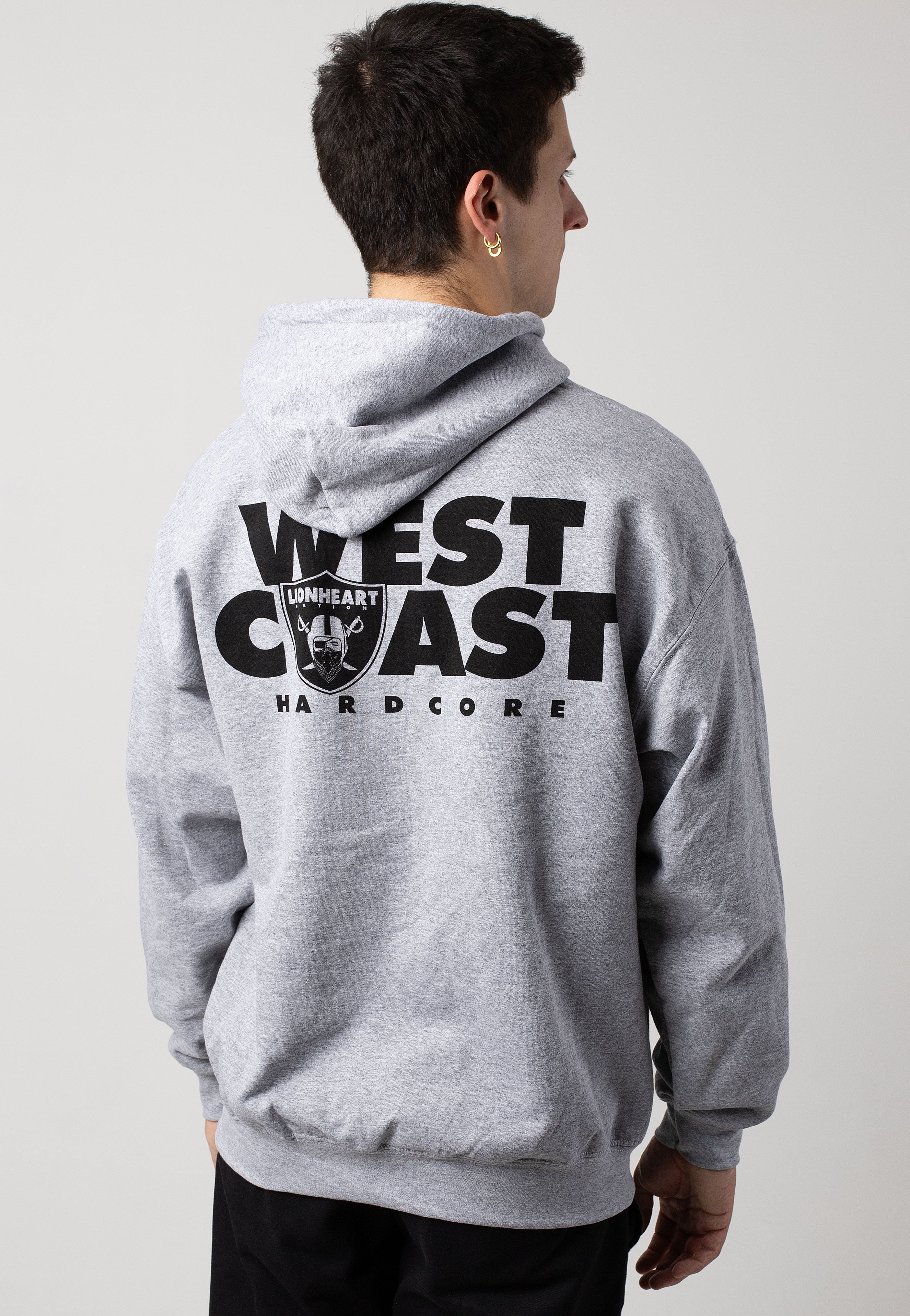 Lionheart - West Coast Nation Sportsgrey - Hoodie | Men-Image