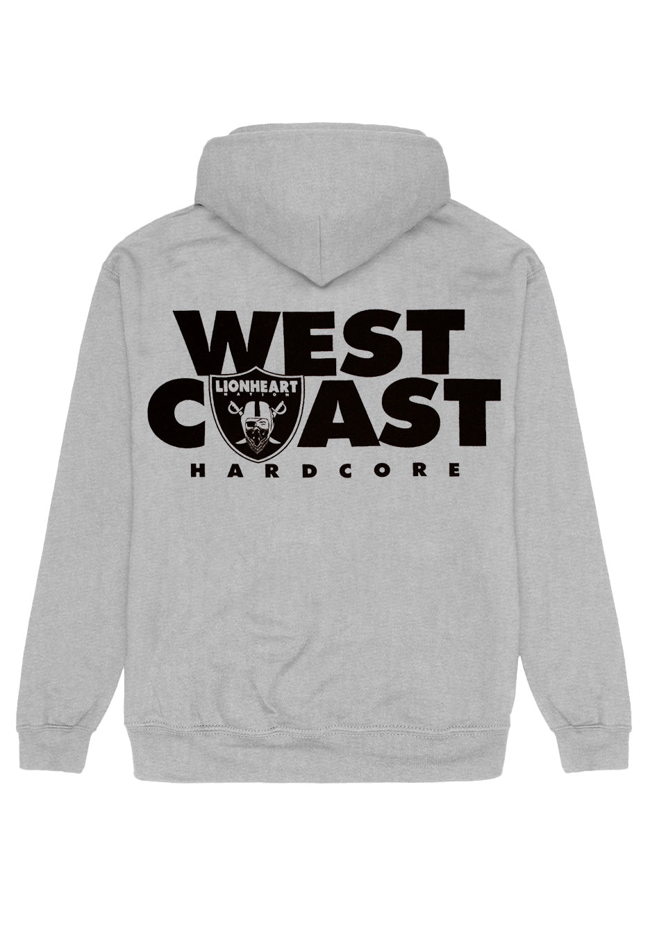 Lionheart - West Coast Nation Sportsgrey - Hoodie | Neutral-Image