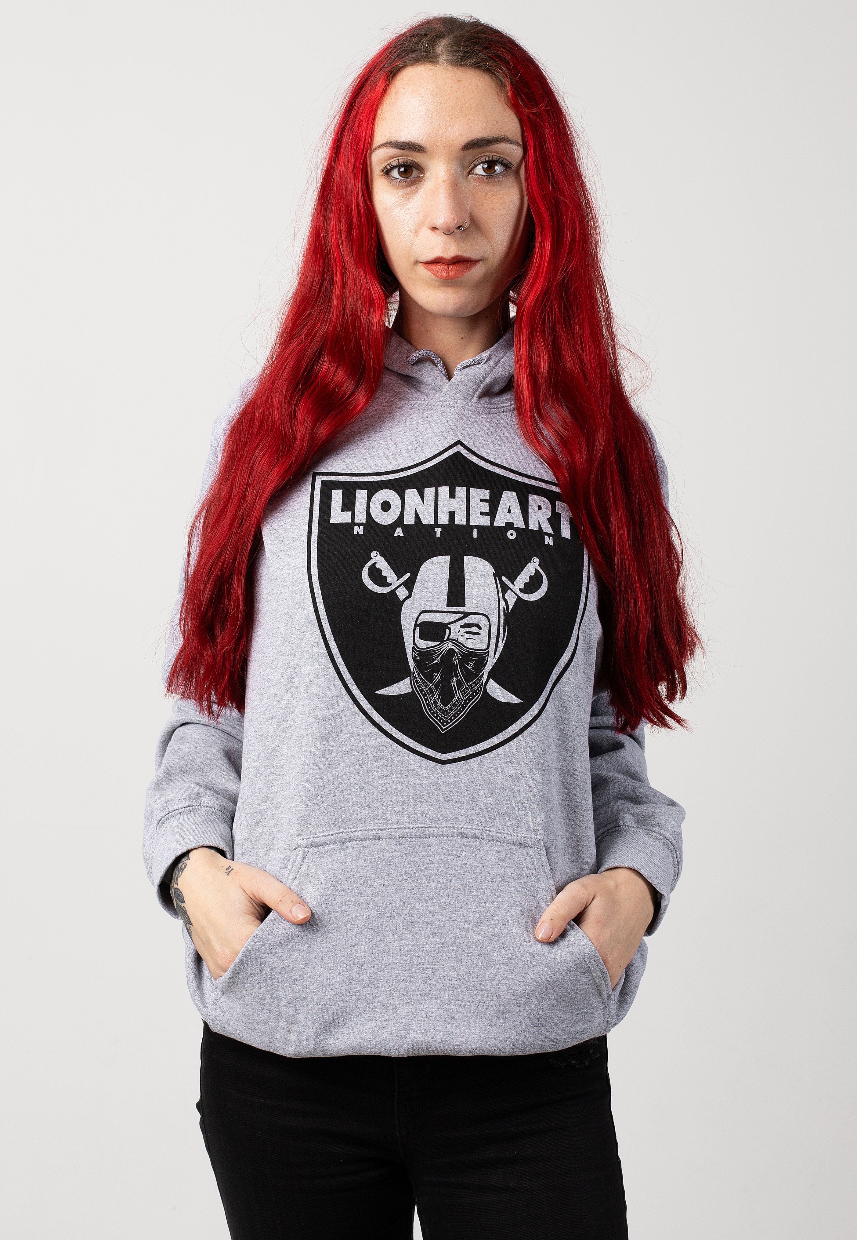 Lionheart - West Coast Nation Sportsgrey - Hoodie | Women-Image