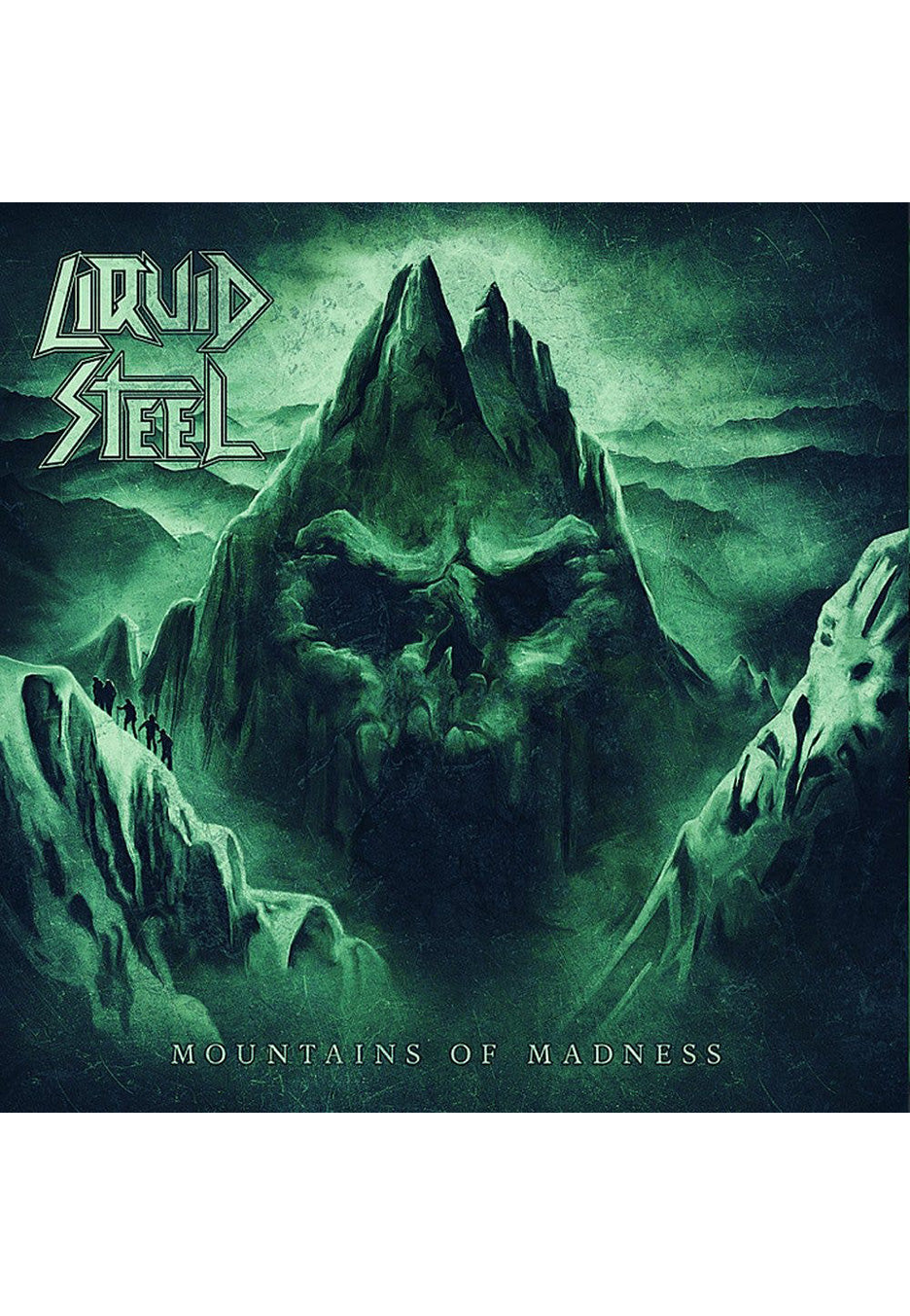 Liquid Steel - Mountains Of Madness Green/Black - Marbled Vinyl | Neutral-Image