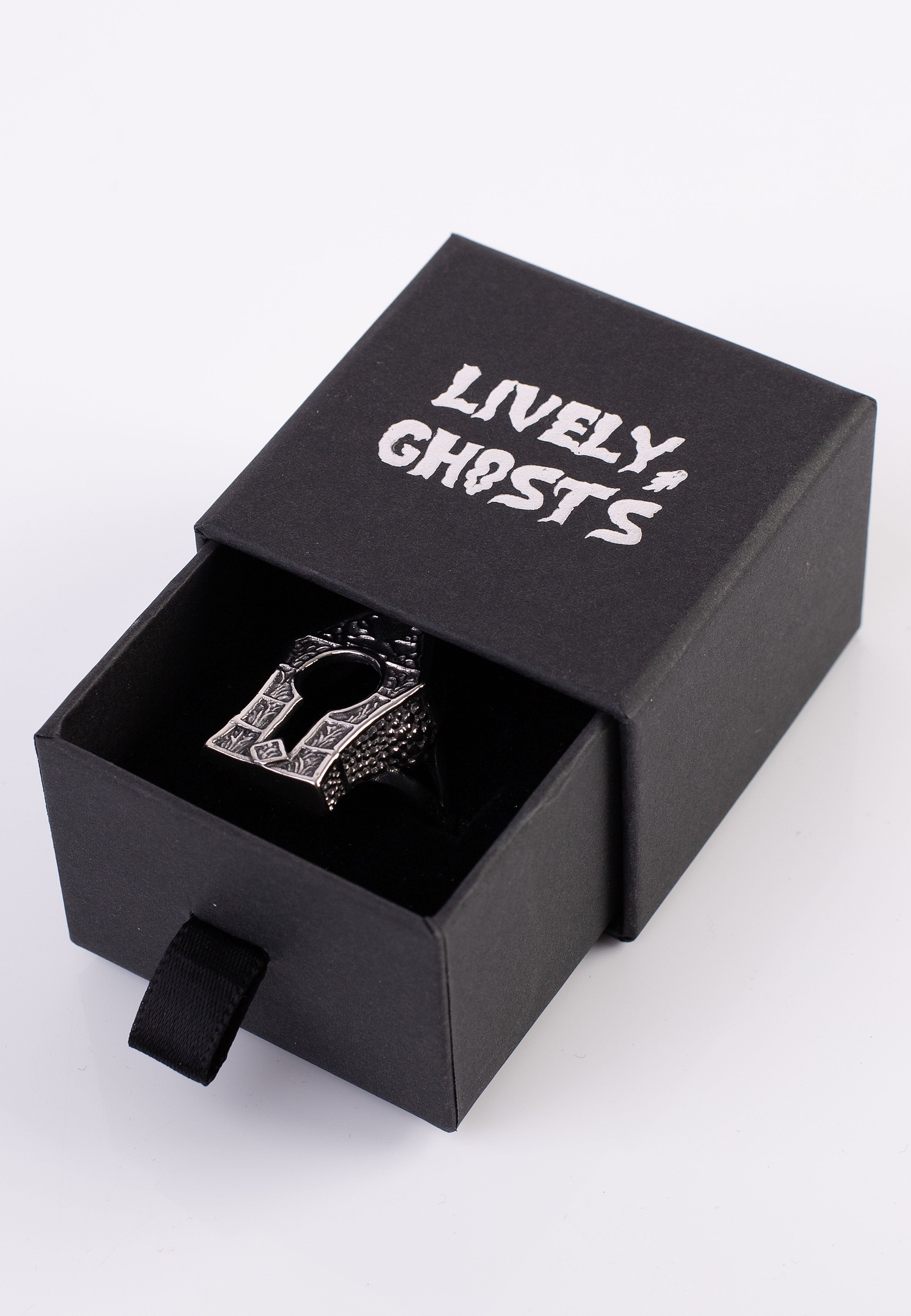 Lively Ghosts - Gravekeeper Silver - Ring | Neutral-Image