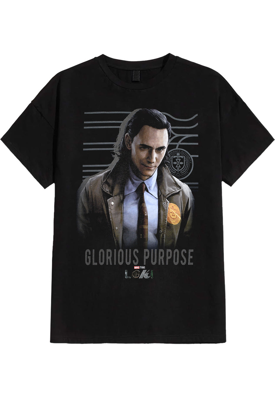 Loki - Glorious Purpose - T-Shirt | Neutral-Image