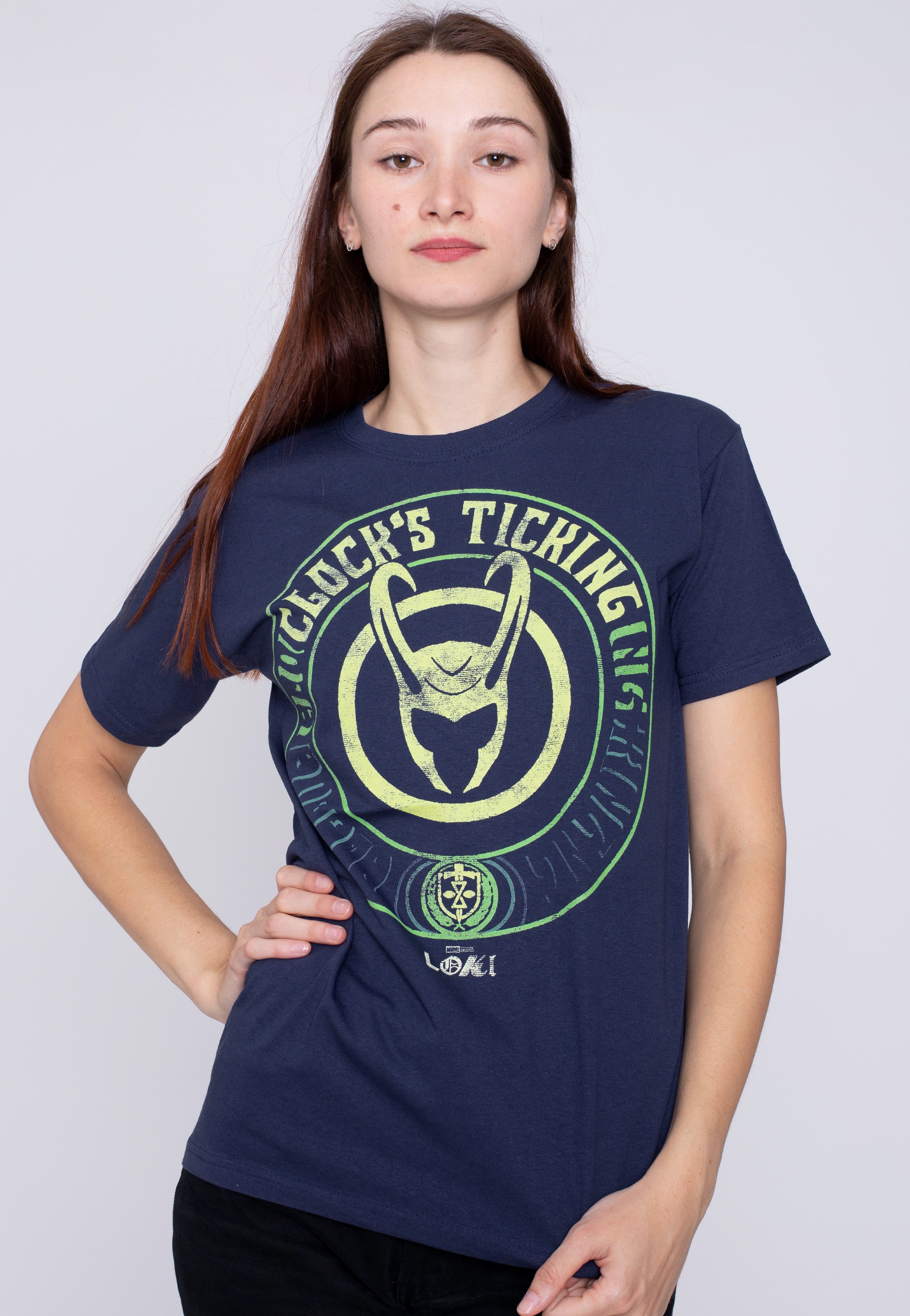 Loki - TickTock Navy - T-Shirt | Women-Image