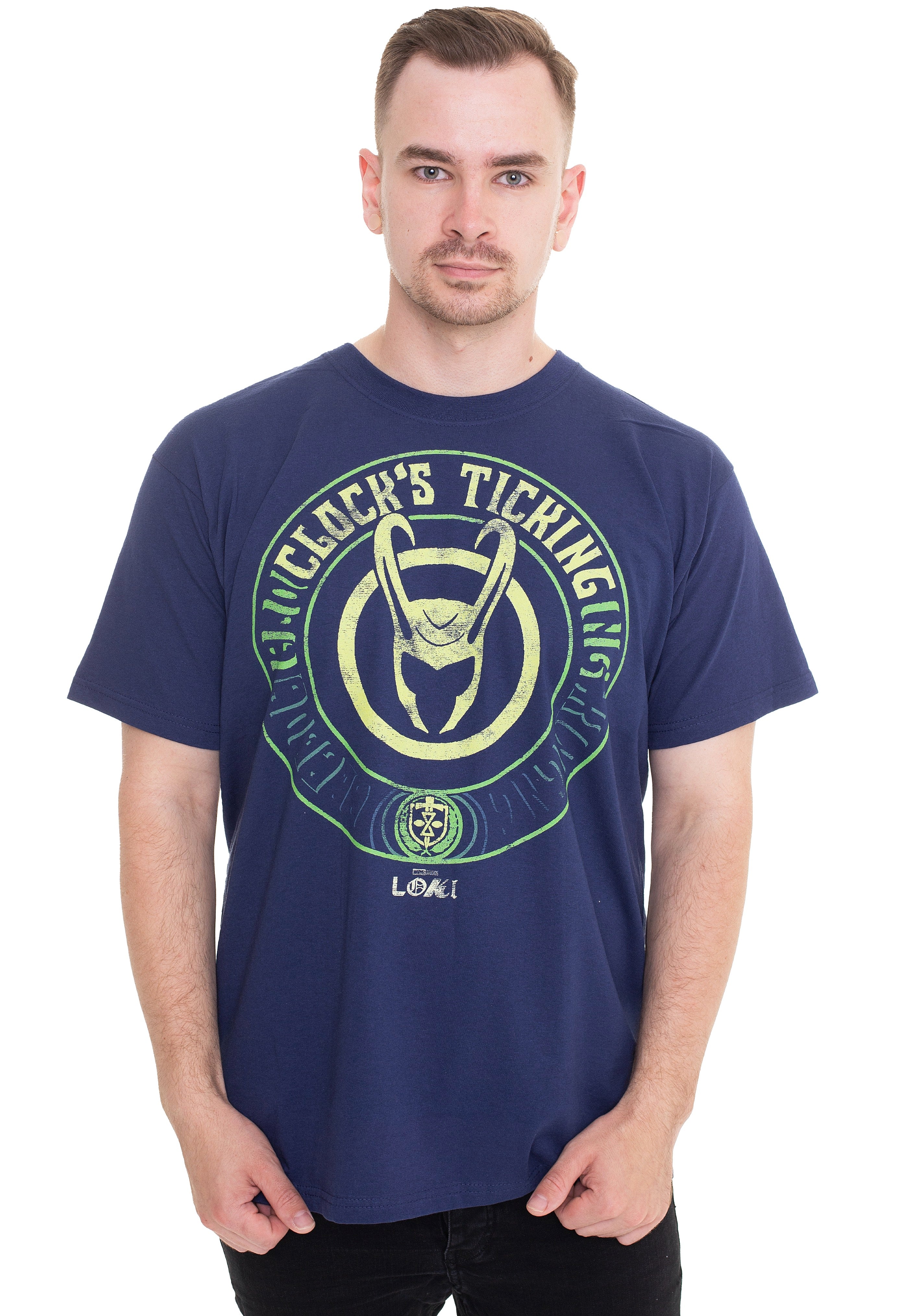 Loki - TickTock Navy - T-Shirt | Men-Image