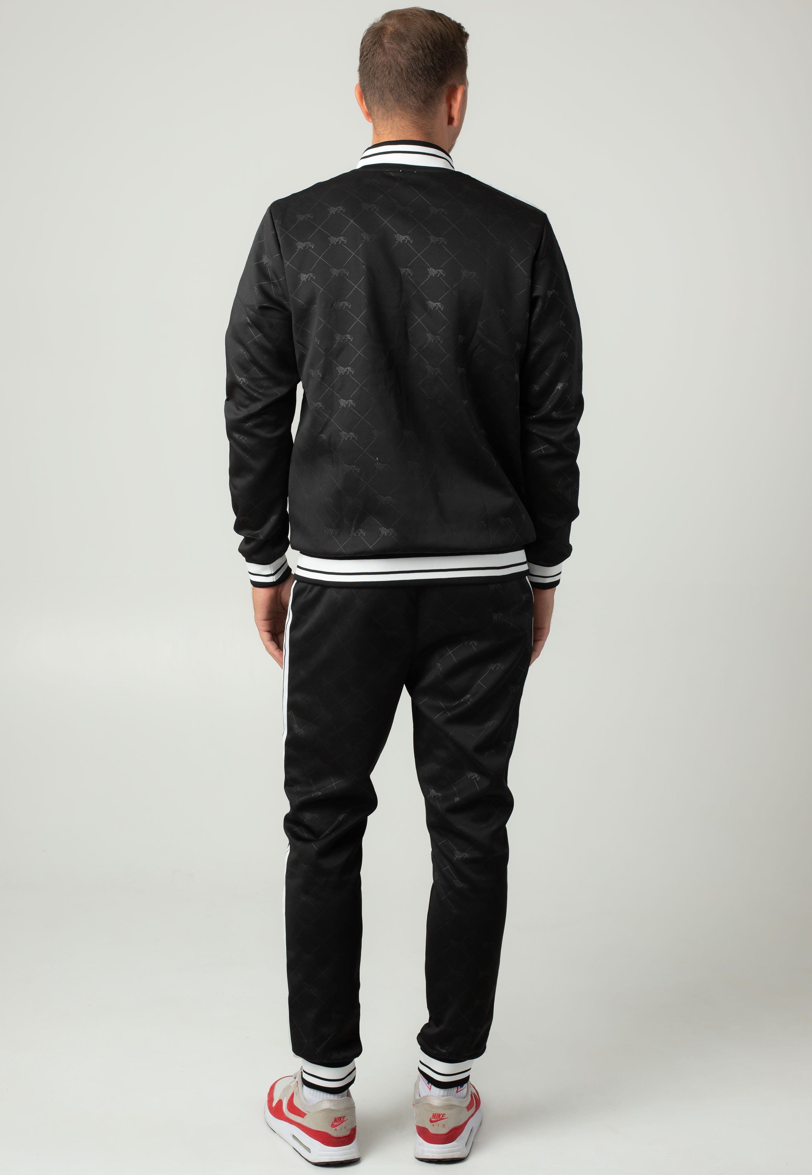 Lonsdale - Ashwell Black/White - Tracksuit | Men-Image