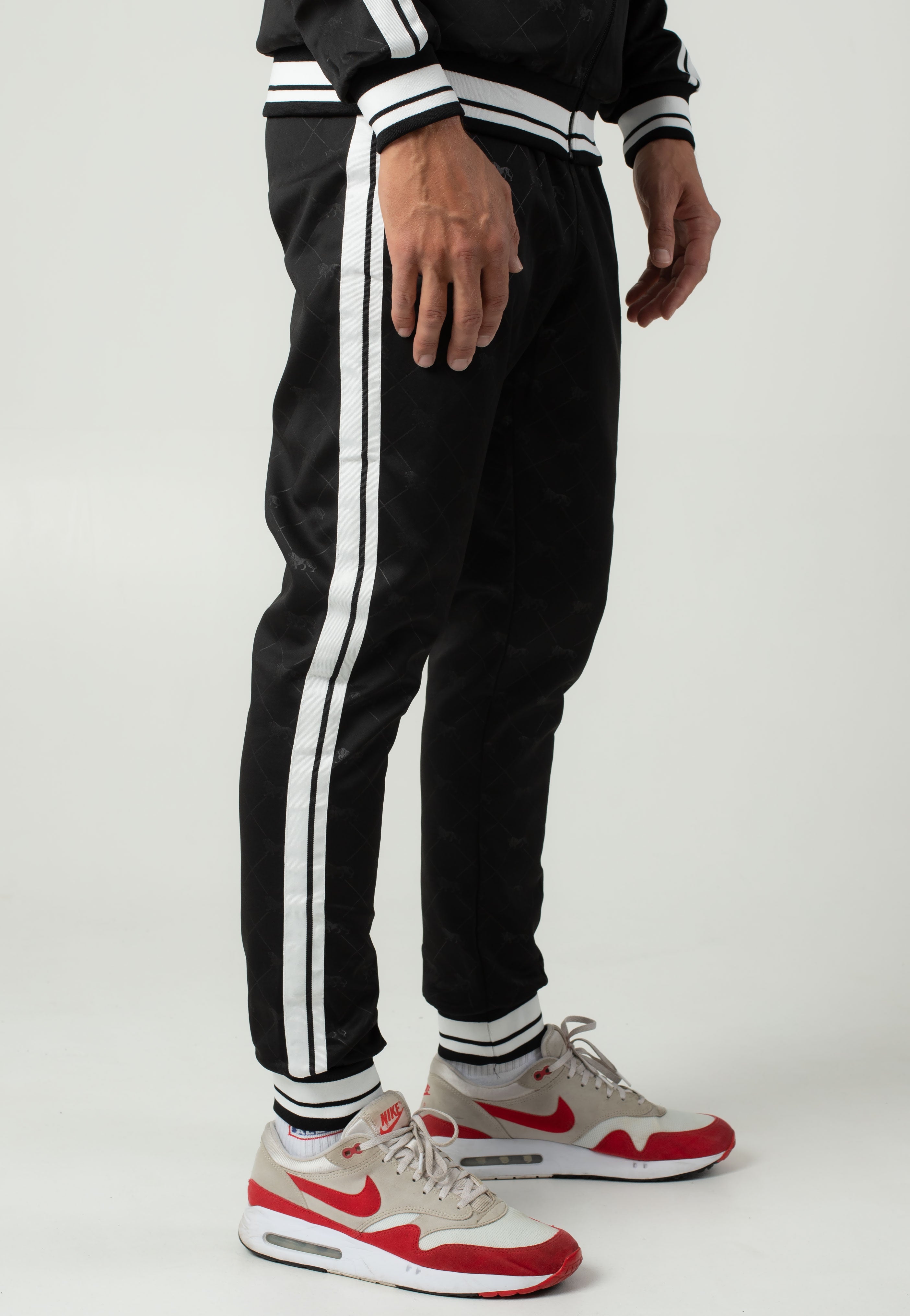 Lonsdale - Ashwell Black/White - Tracksuit | Men-Image