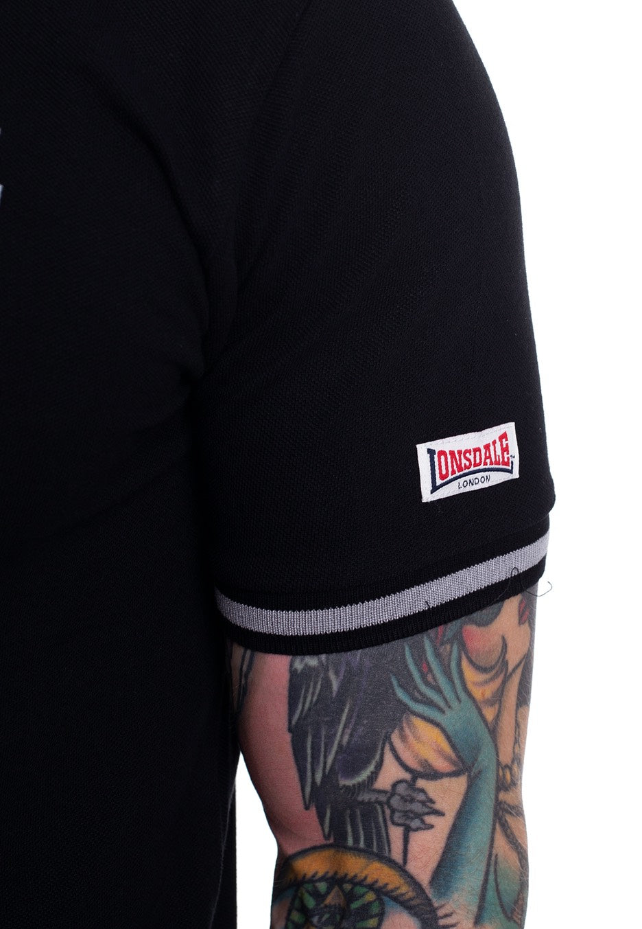 Lonsdale - Causton Black - Polo | Men-Image