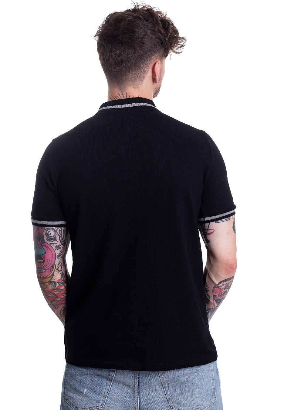 Lonsdale - Causton Black - Polo | Men-Image