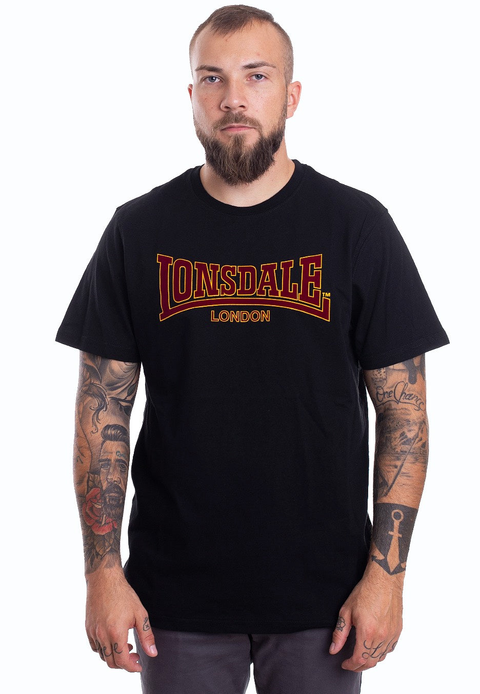 Lonsdale - Classic Black - T-Shirt | Men-Image