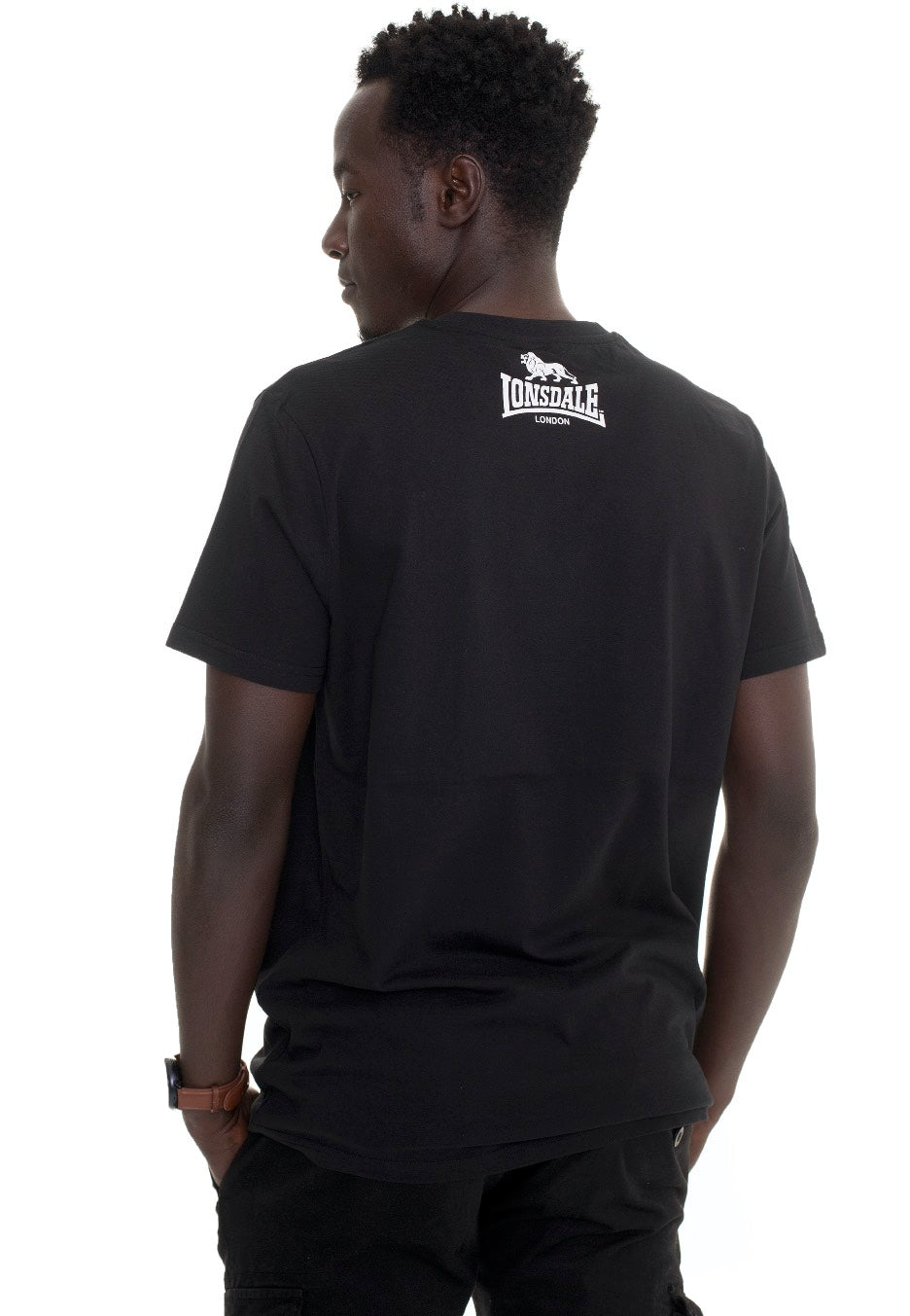 Lonsdale - Crafthole Black - T-Shirt | Men-Image