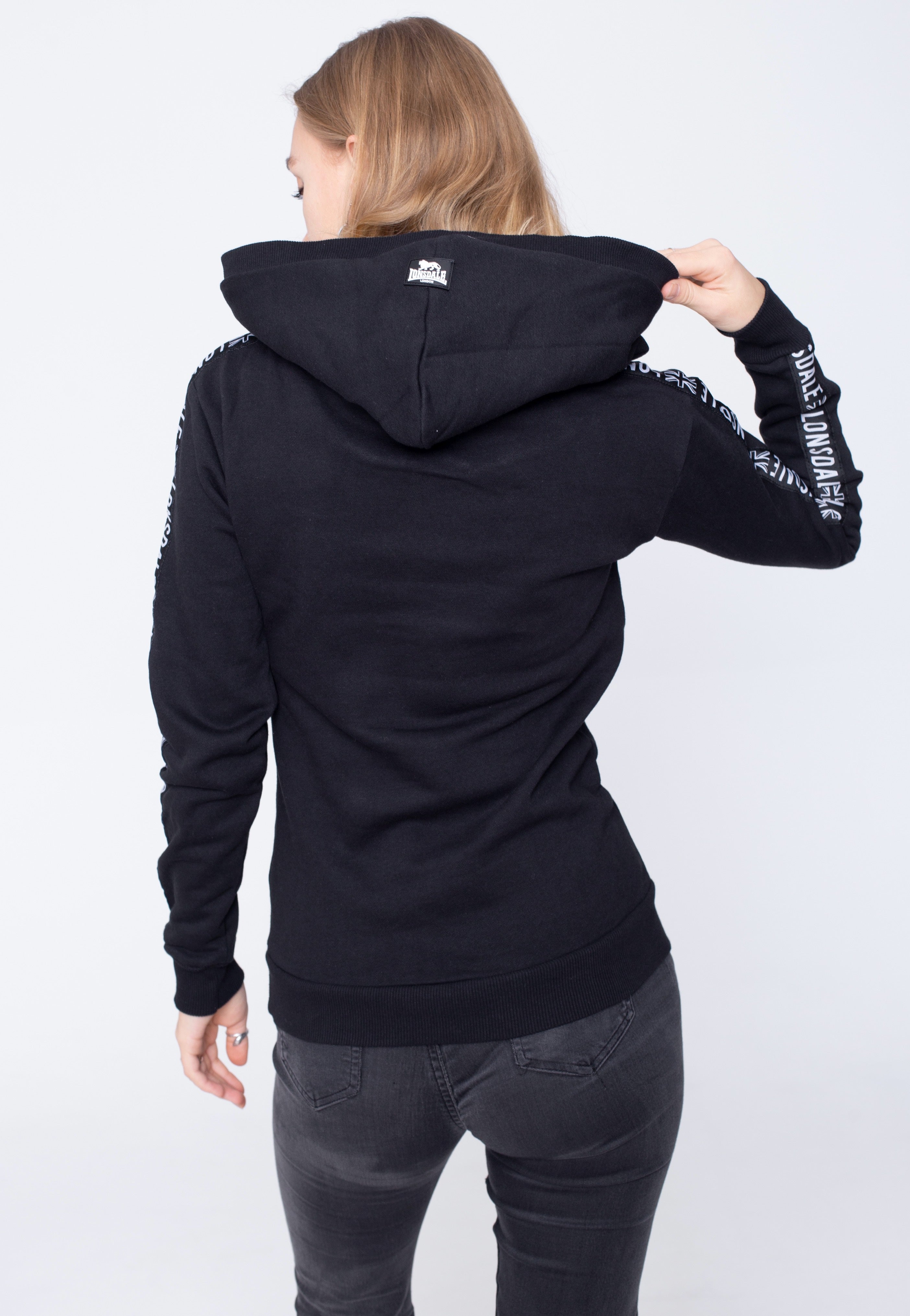 Lonsdale - Dihewyd Black - Hoodie | Women-Image