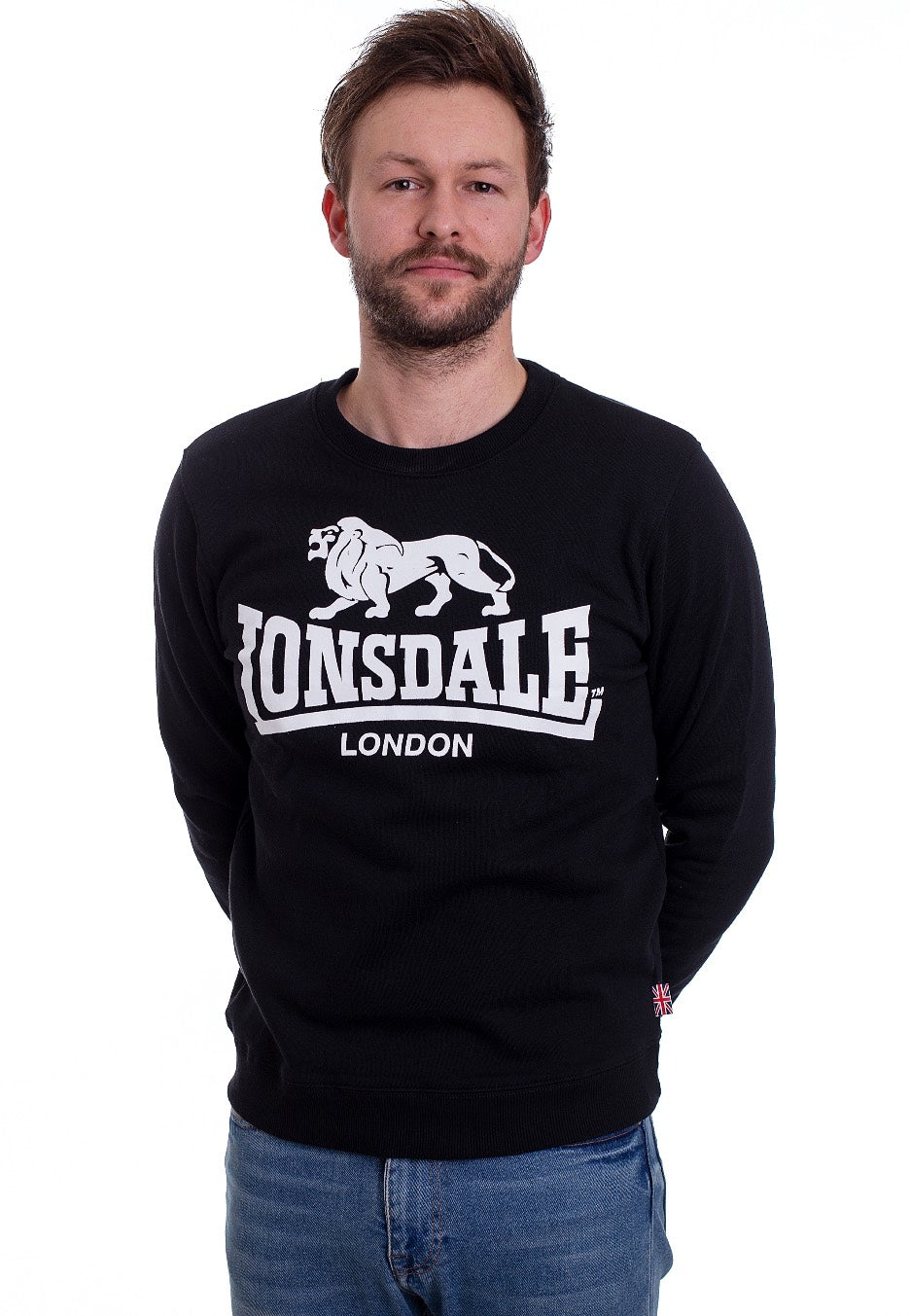 Lonsdale - Gosport Black - Sweater | Men-Image