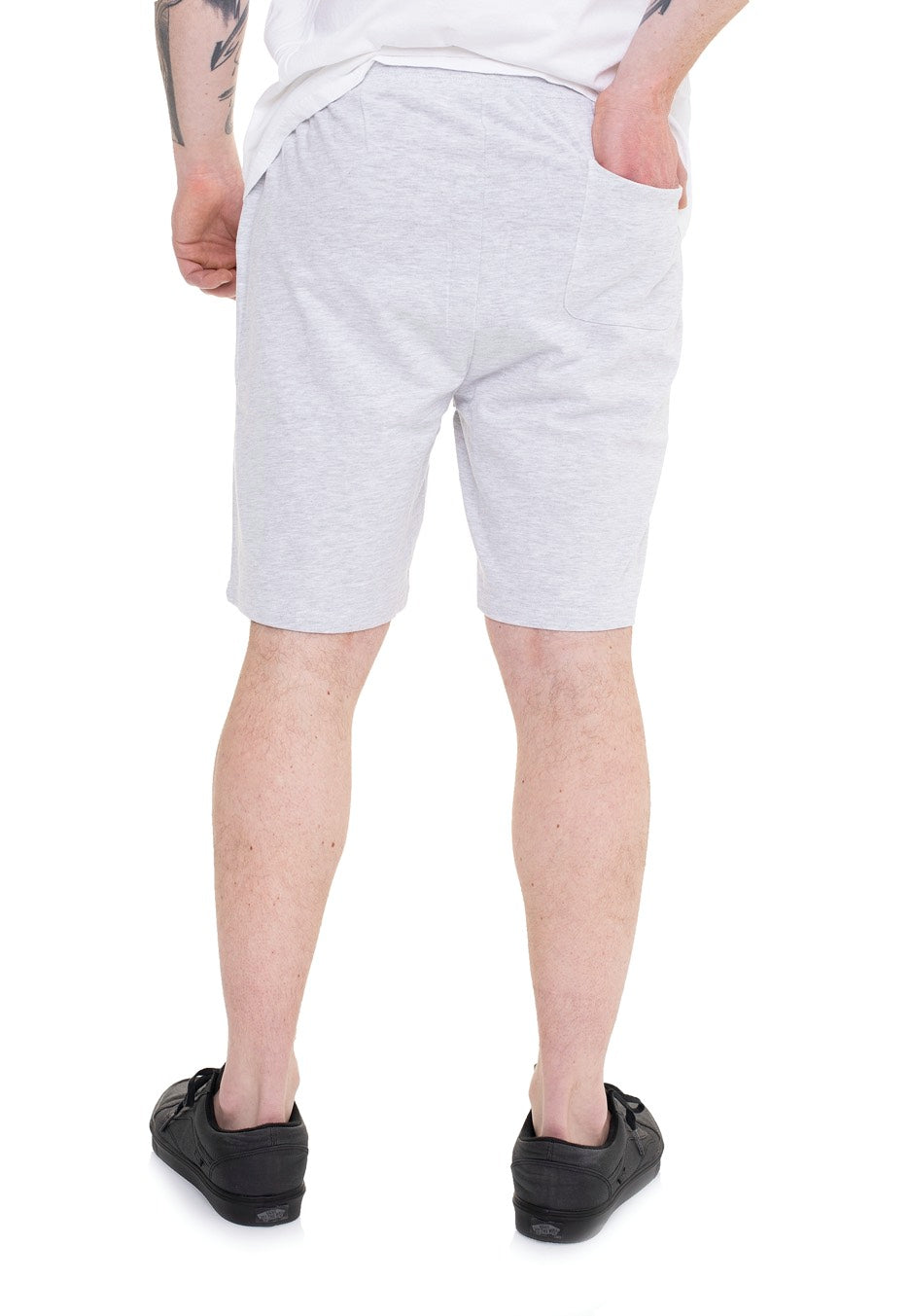 Lonsdale - Knutton Light Marl Grey - Shorts | Men-Image