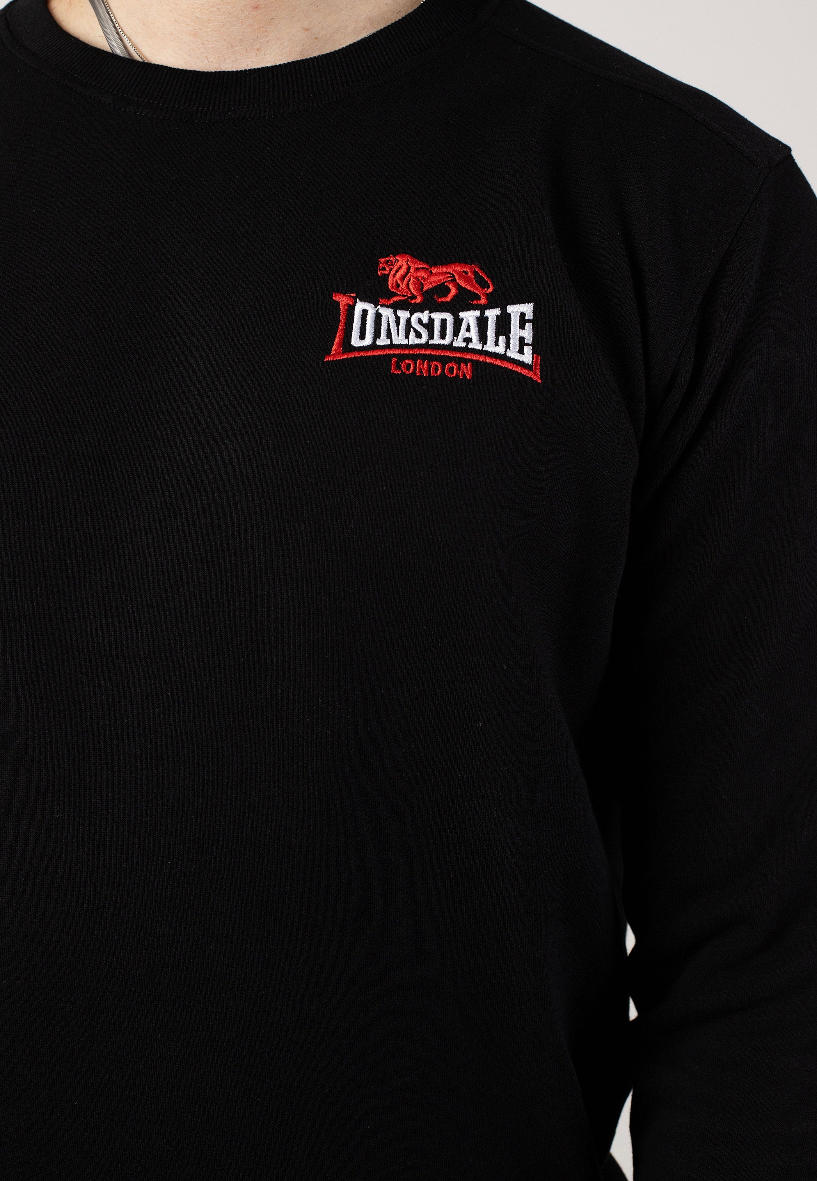 Lonsdale - Lympstone Black - Sweater | Men-Image