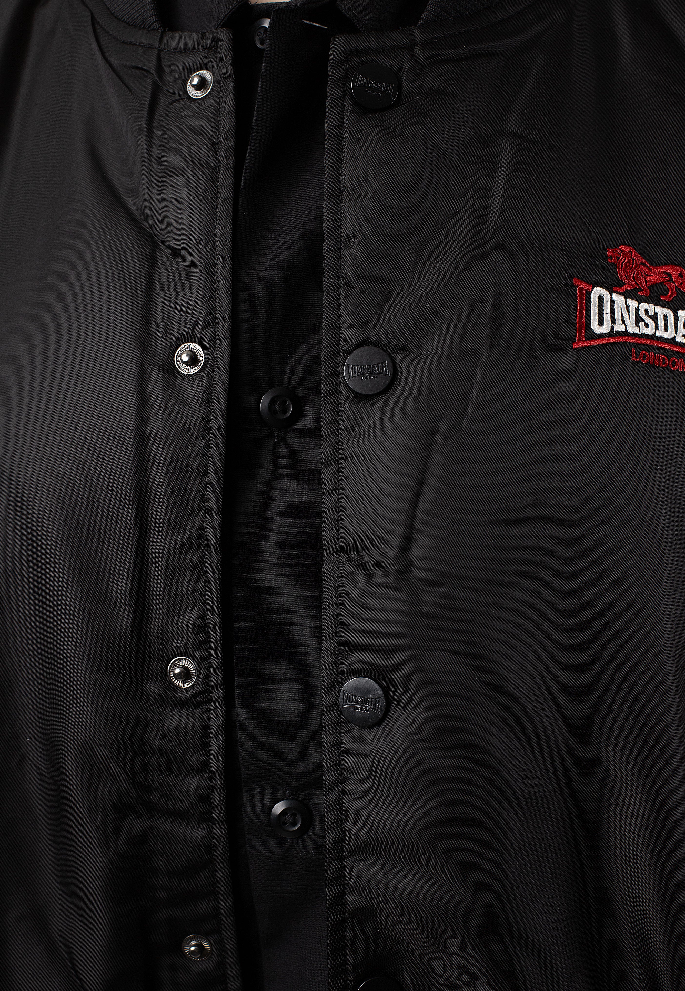 Lonsdale - Orkney Black/Red/Ecru - College Jacket | Men-Image