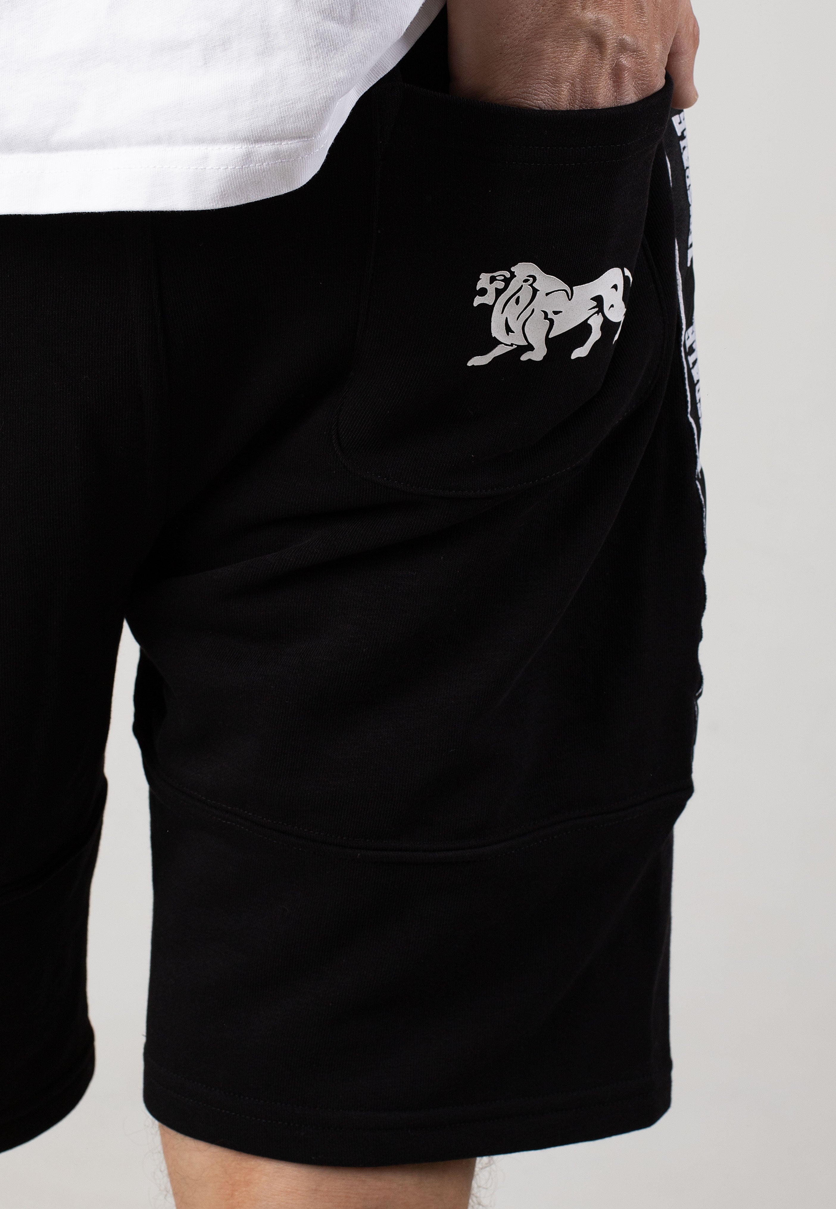 Lonsdale - Scarvell Black/White - Shorts | Men-Image