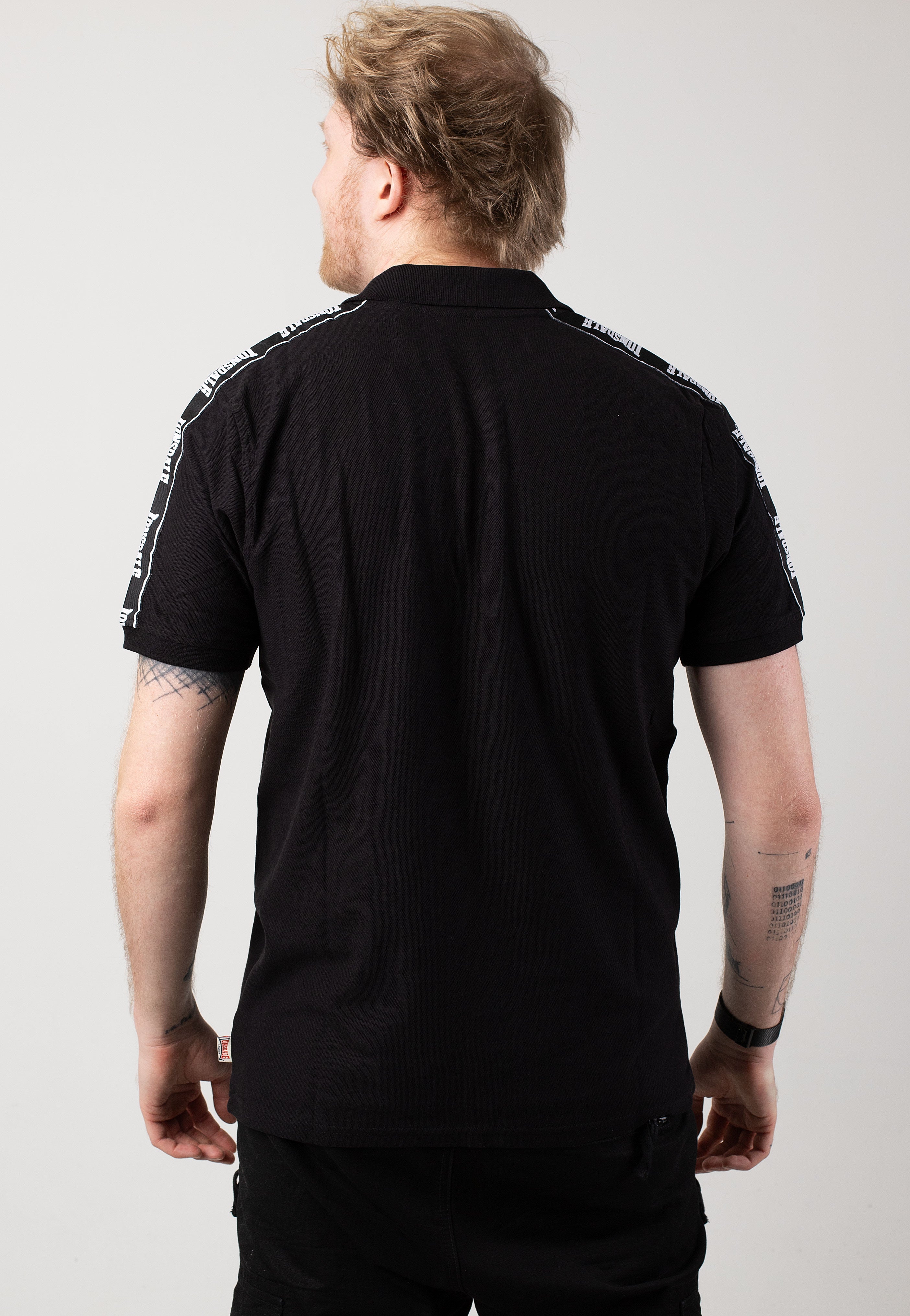 Lonsdale - Setter Black/White - Polo | Men-Image